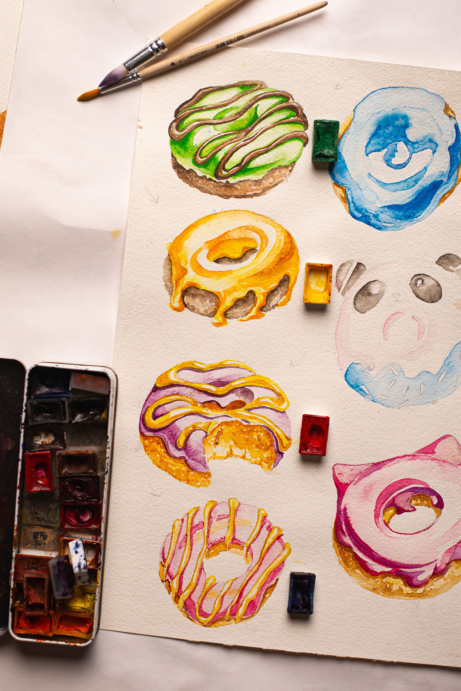 Акварельная фуд-иллюстрация — Изображение №5 — Иллюстрация на Dprofile