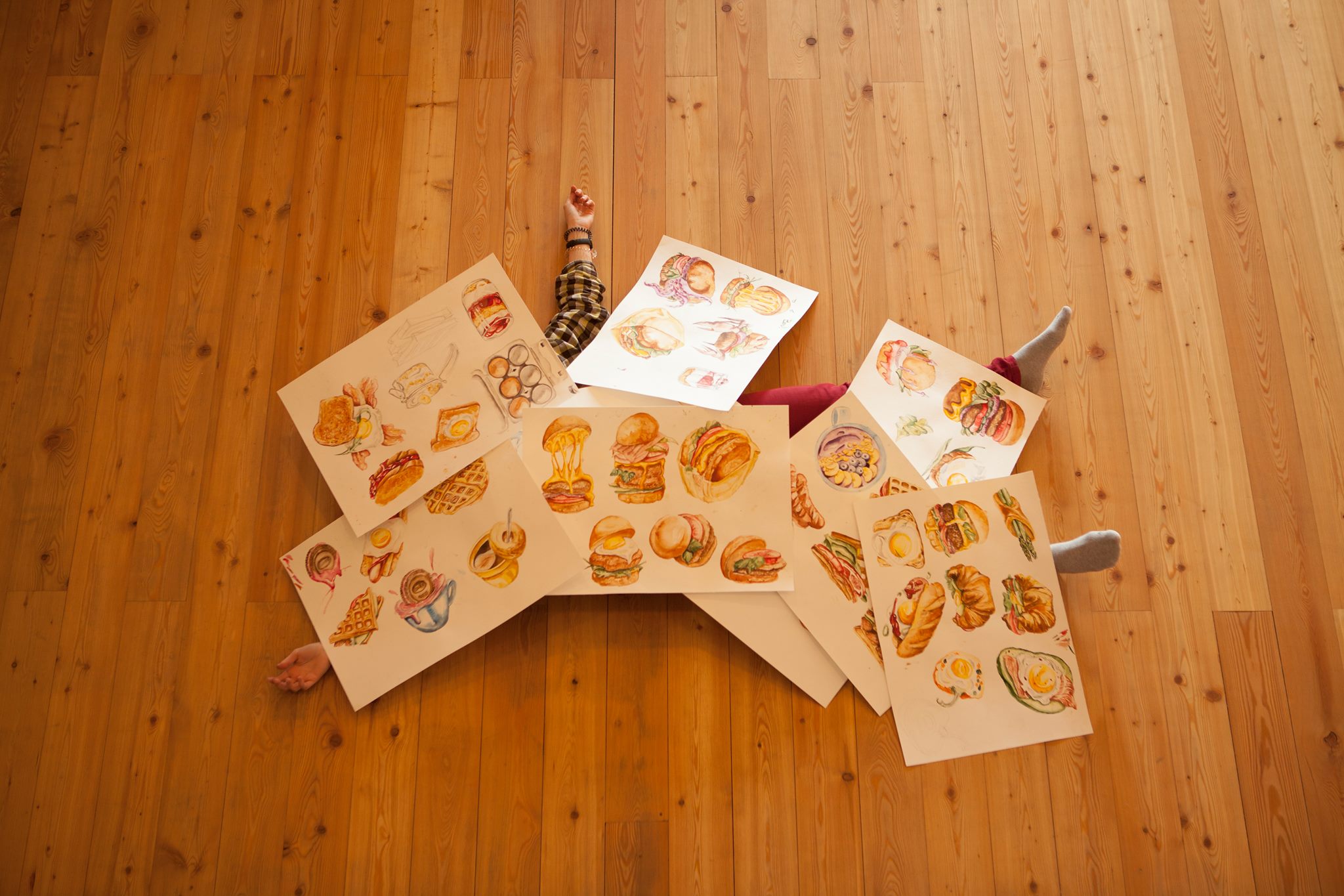 Акварельная фуд-иллюстрация — Изображение №6 — Иллюстрация на Dprofile