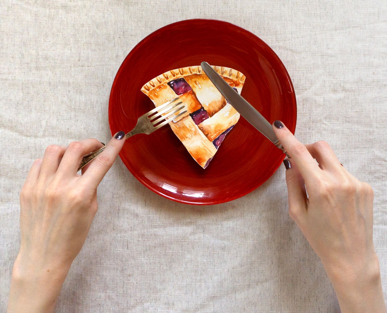 Акварельная фуд-иллюстрация — Иллюстрация на Dprofile