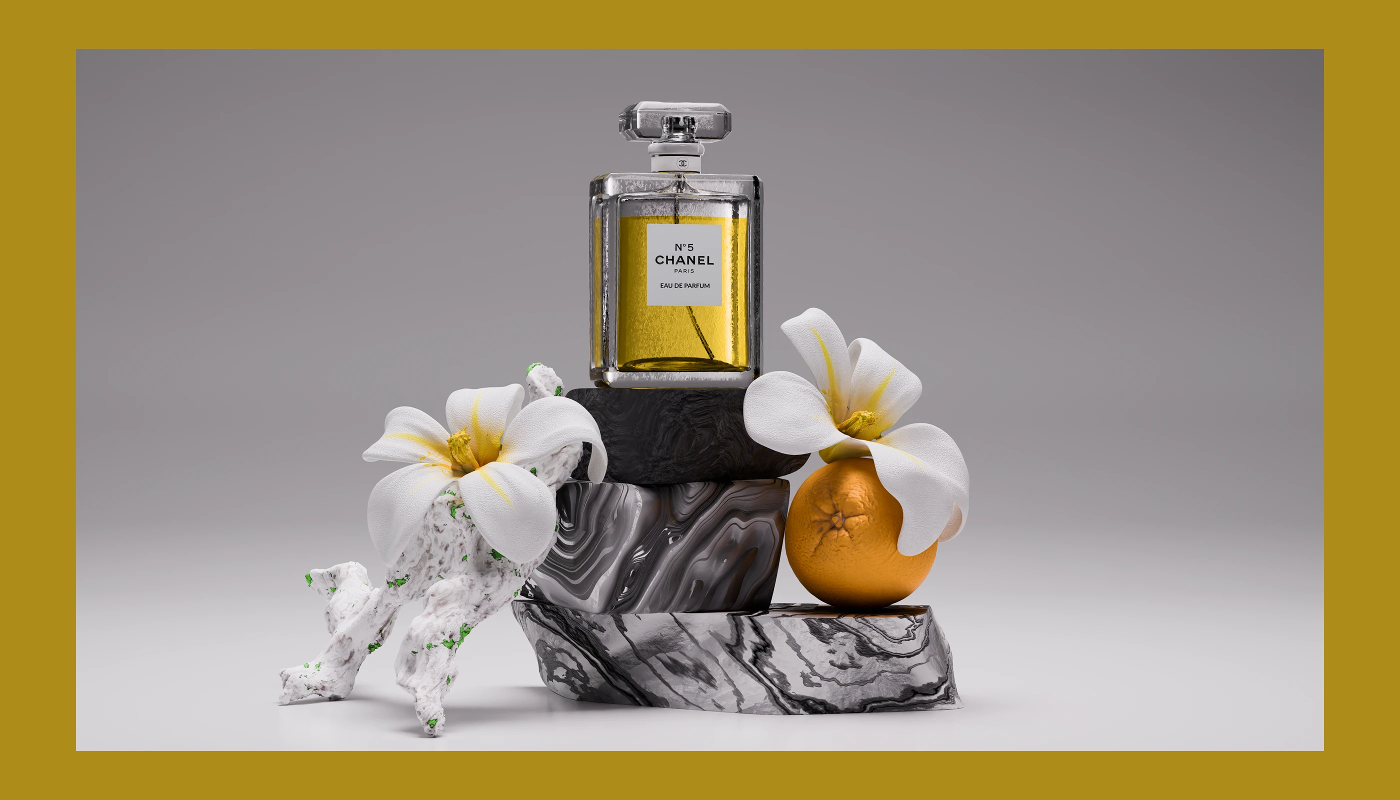 Chanel N°5 Digital Still Life — Изображение №6 — Иллюстрация, 3D, Промдизайн на Dprofile