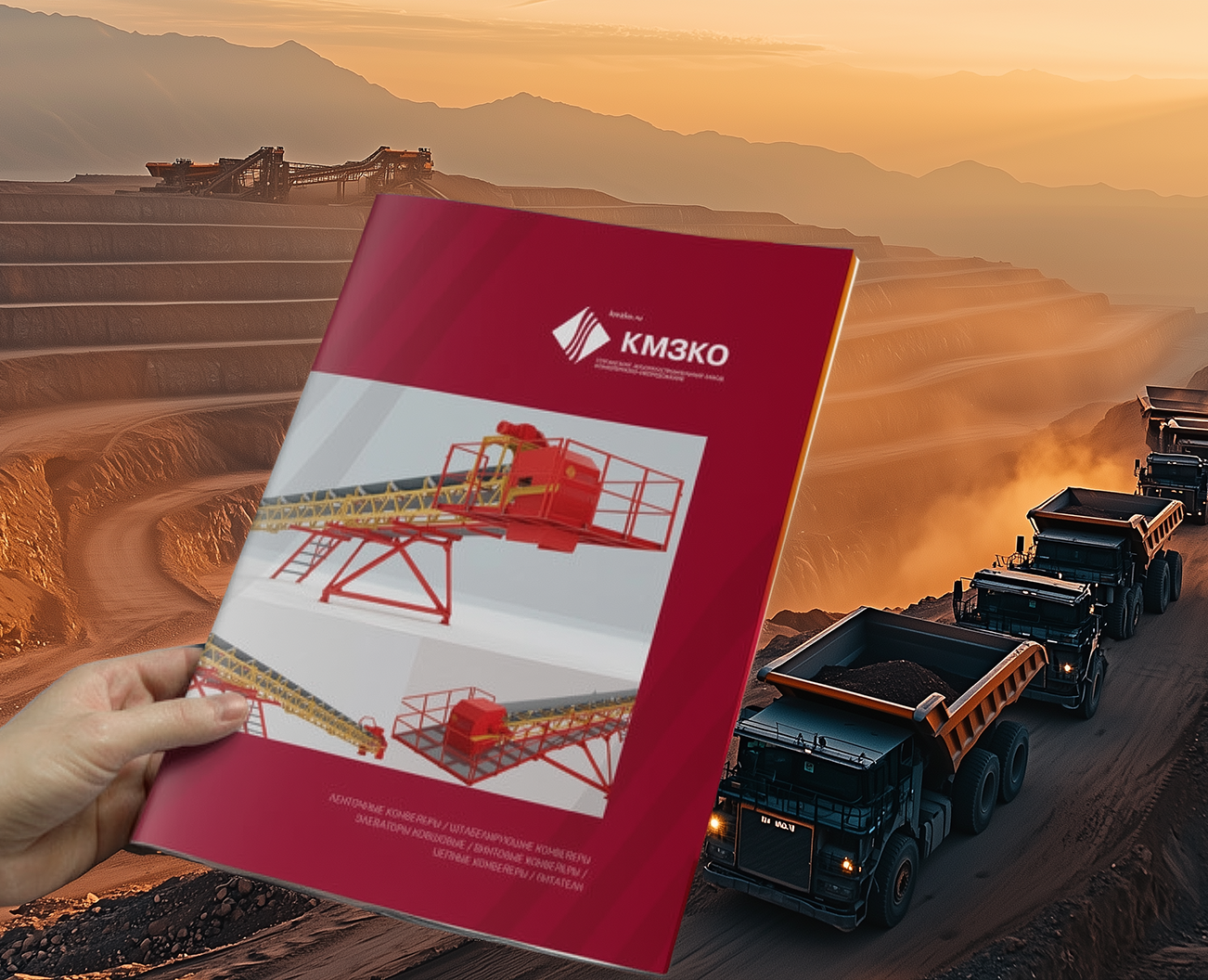 Серия каталогов конвейерного оборудования — Графика, 3D на Dprofile