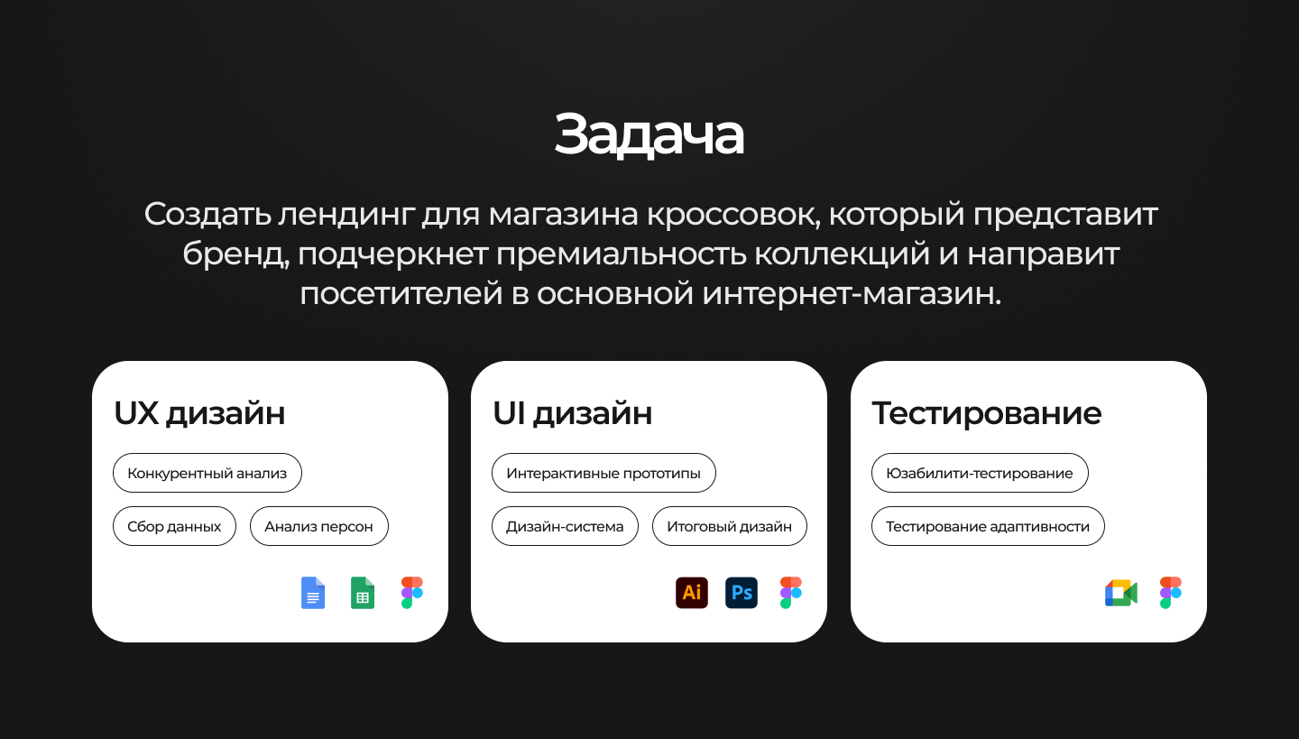 StrideX – Сайт для магазина кроссовок | UX/UI дизайн — Изображение №2 — Интерфейсы на Dprofile