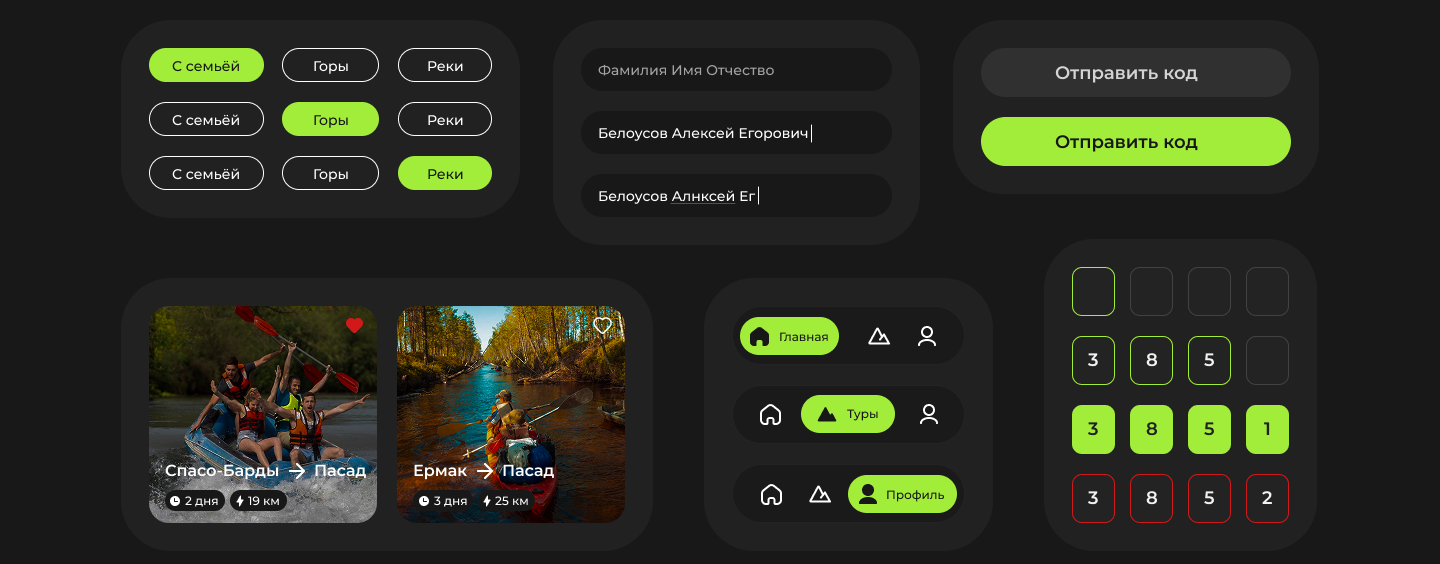 PermTour – Мобильное приложение для туризма | UX/UI дизайн — Изображение №9 — Интерфейсы на Dprofile