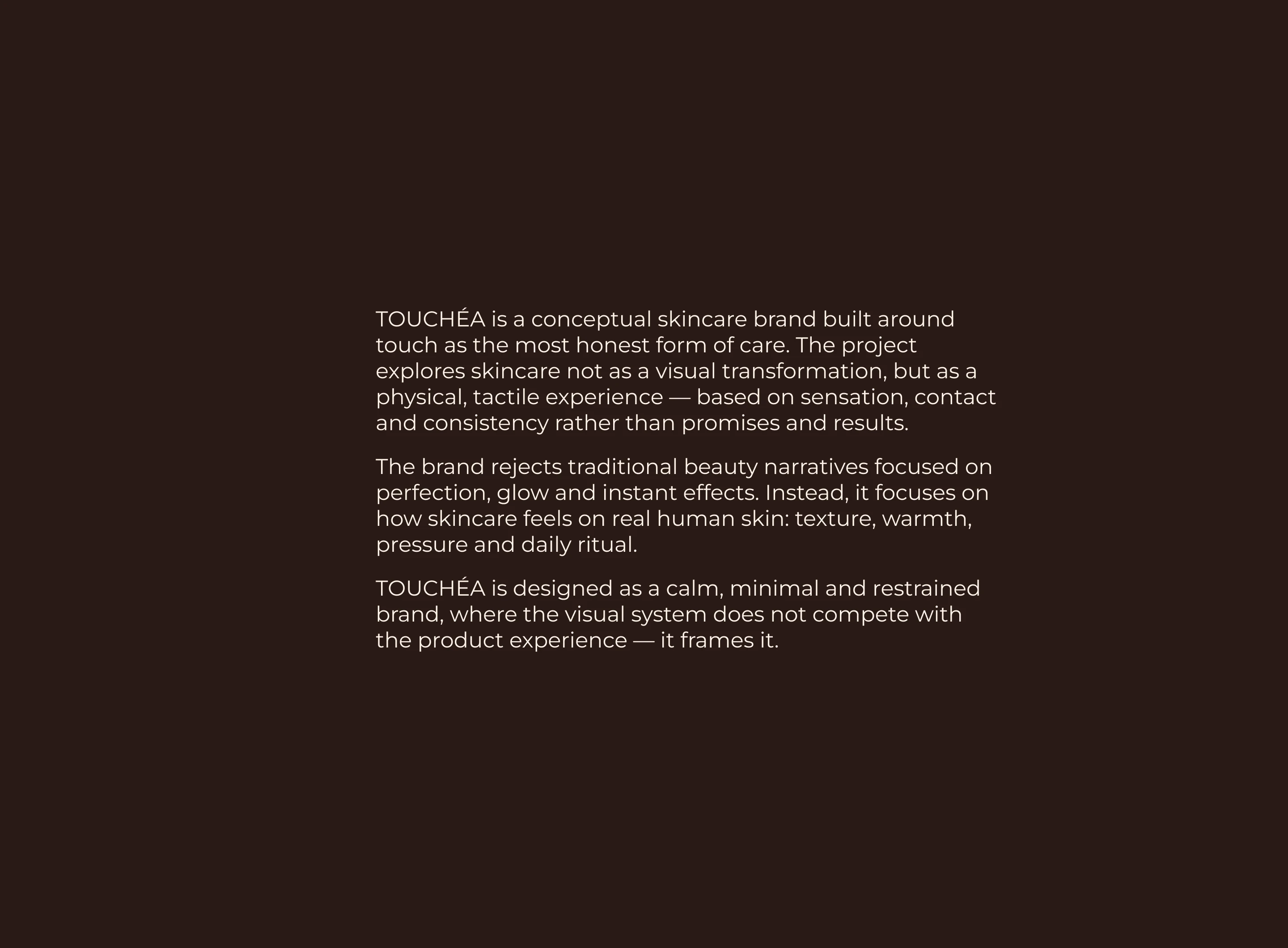 TOUCHÉA COSMETIC — Изображение №3 — Брендинг на Dprofile