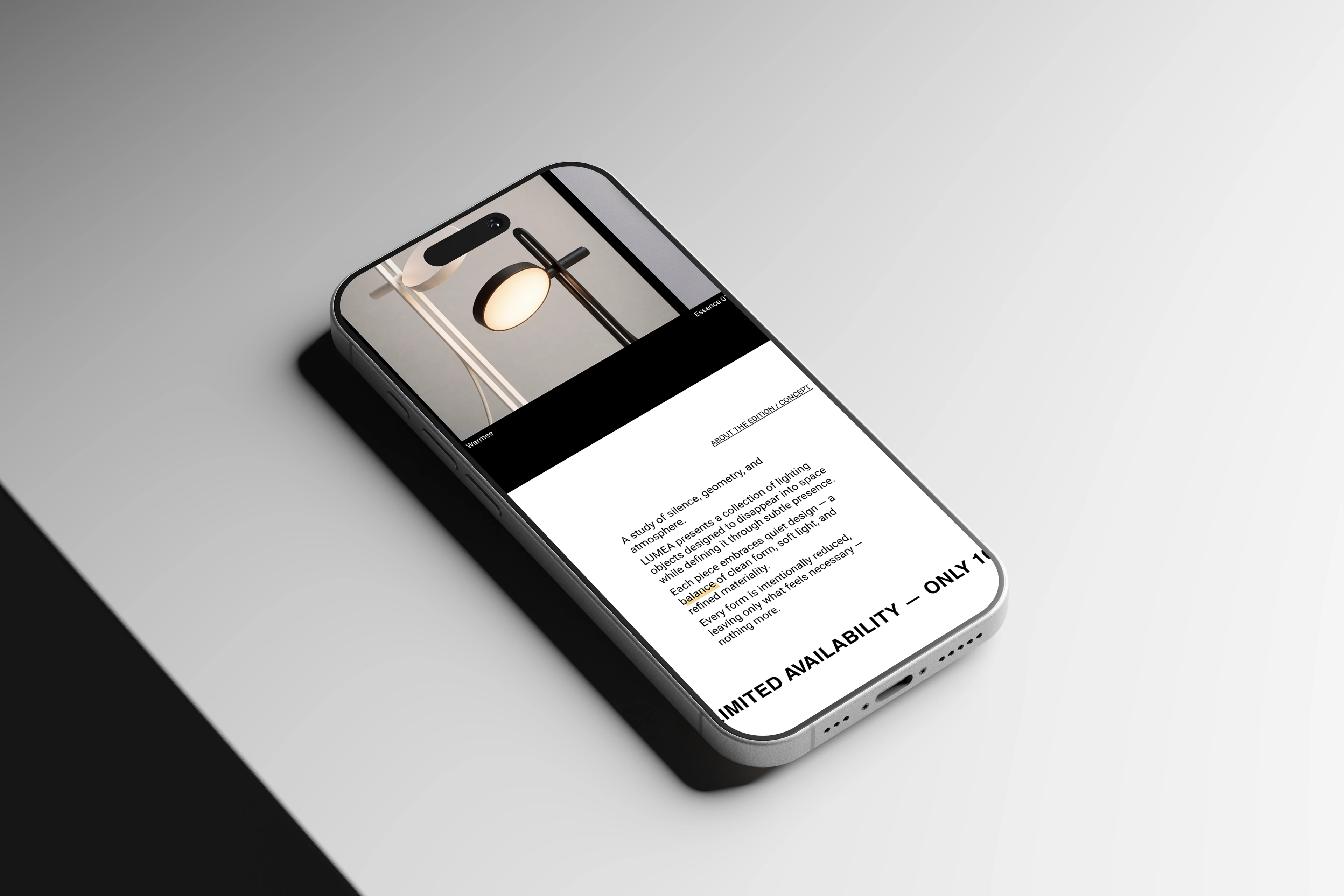 LUMEA LIMITED UX/UI DESIGN — Изображение №11 — Интерфейсы, Брендинг на Dprofile