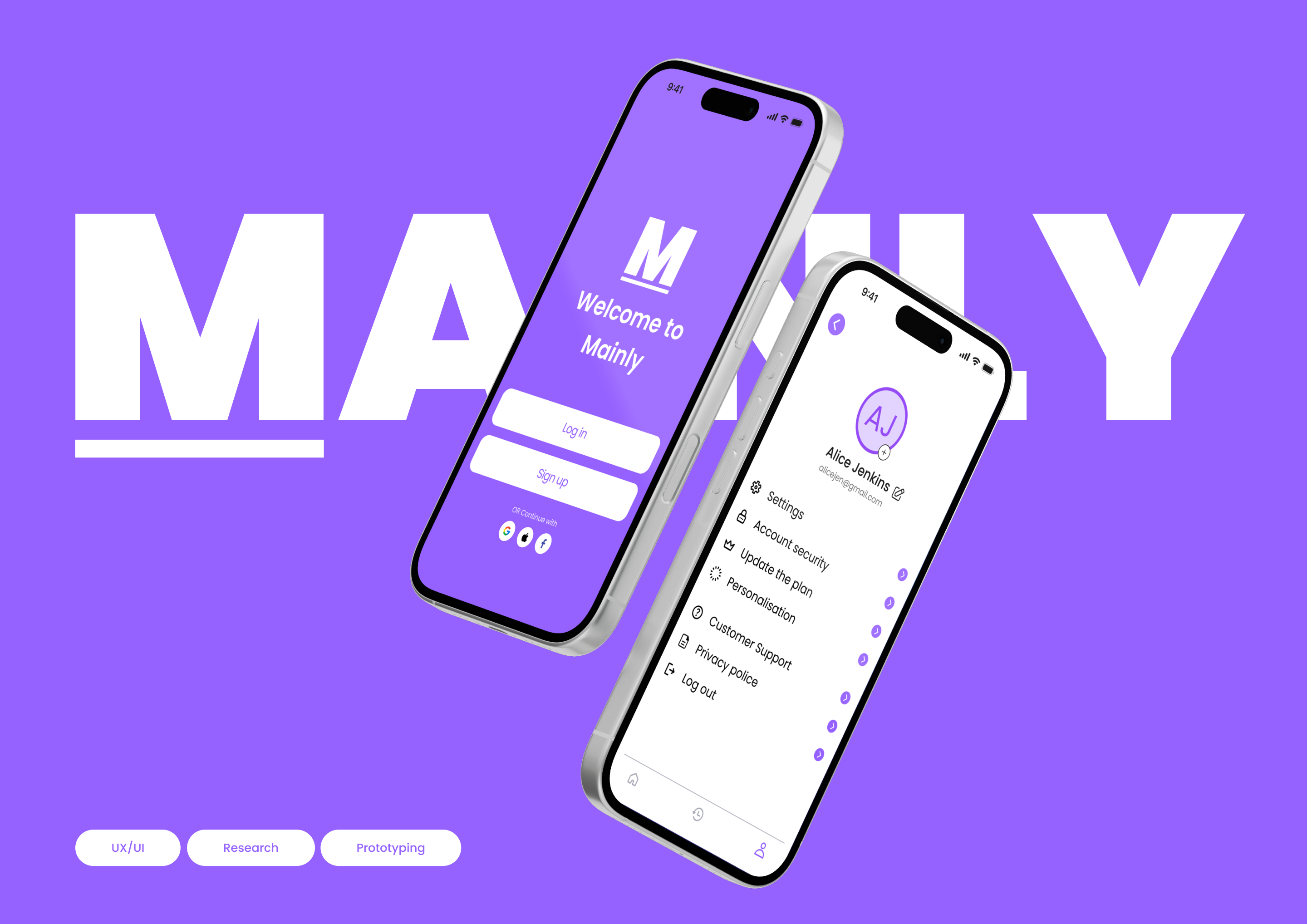 MAINLY | AI Assistant Mobile App — Изображение №1 — Интерфейсы на Dprofile
