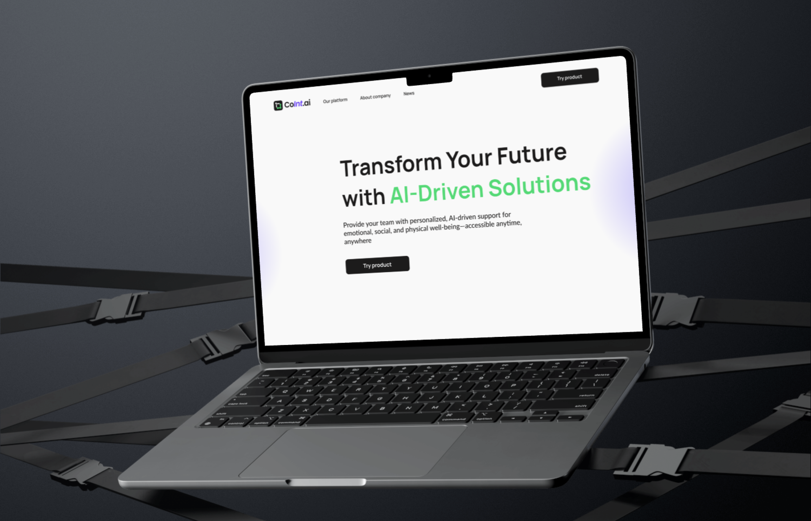 Coint.ai | Дизайн сайта и мобильного приложения — Изображение №1 — Интерфейсы на Dprofile