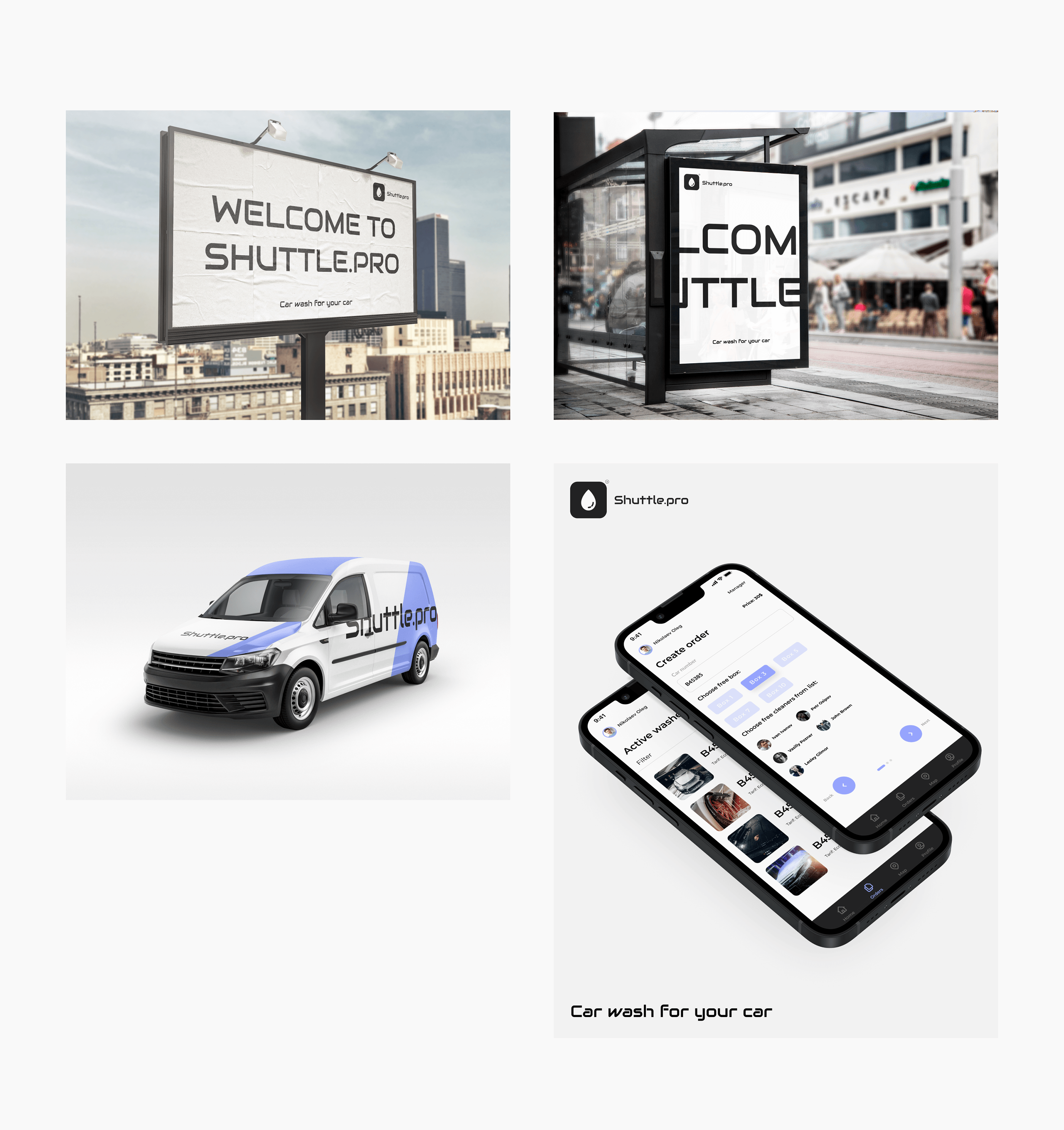 Shuttle.app | Мобильное приложение для автомоек — Изображение №5 — Интерфейсы на Dprofile