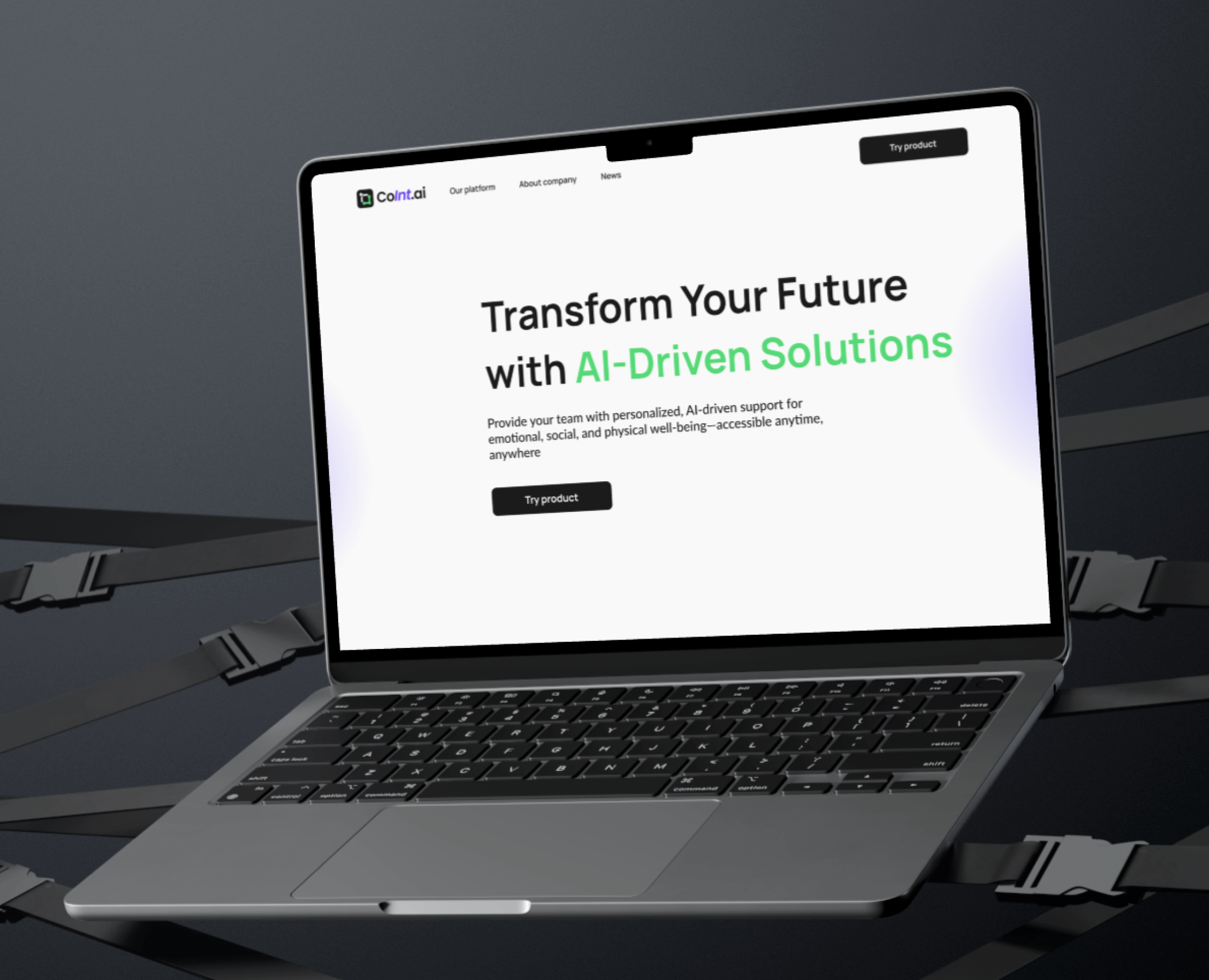 Coint.ai | Дизайн сайта и мобильного приложения — Интерфейсы на Dprofile