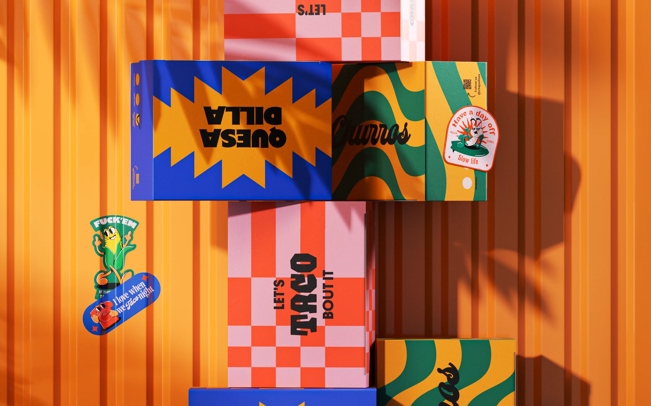 Chapulines — Mexican Twist — Изображение №6 — Брендинг, Иллюстрация на Dprofile