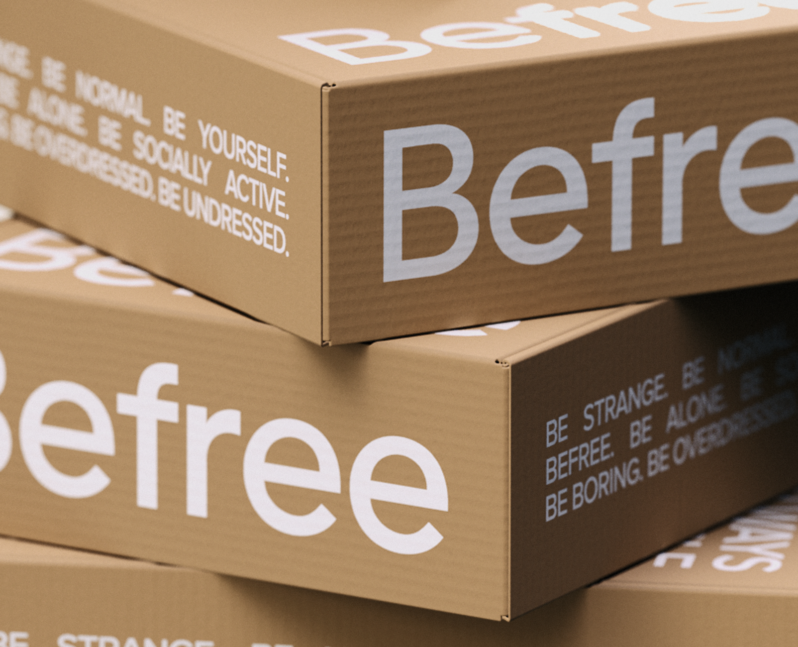 Befree — Brand Identity — Брендинг на Dprofile