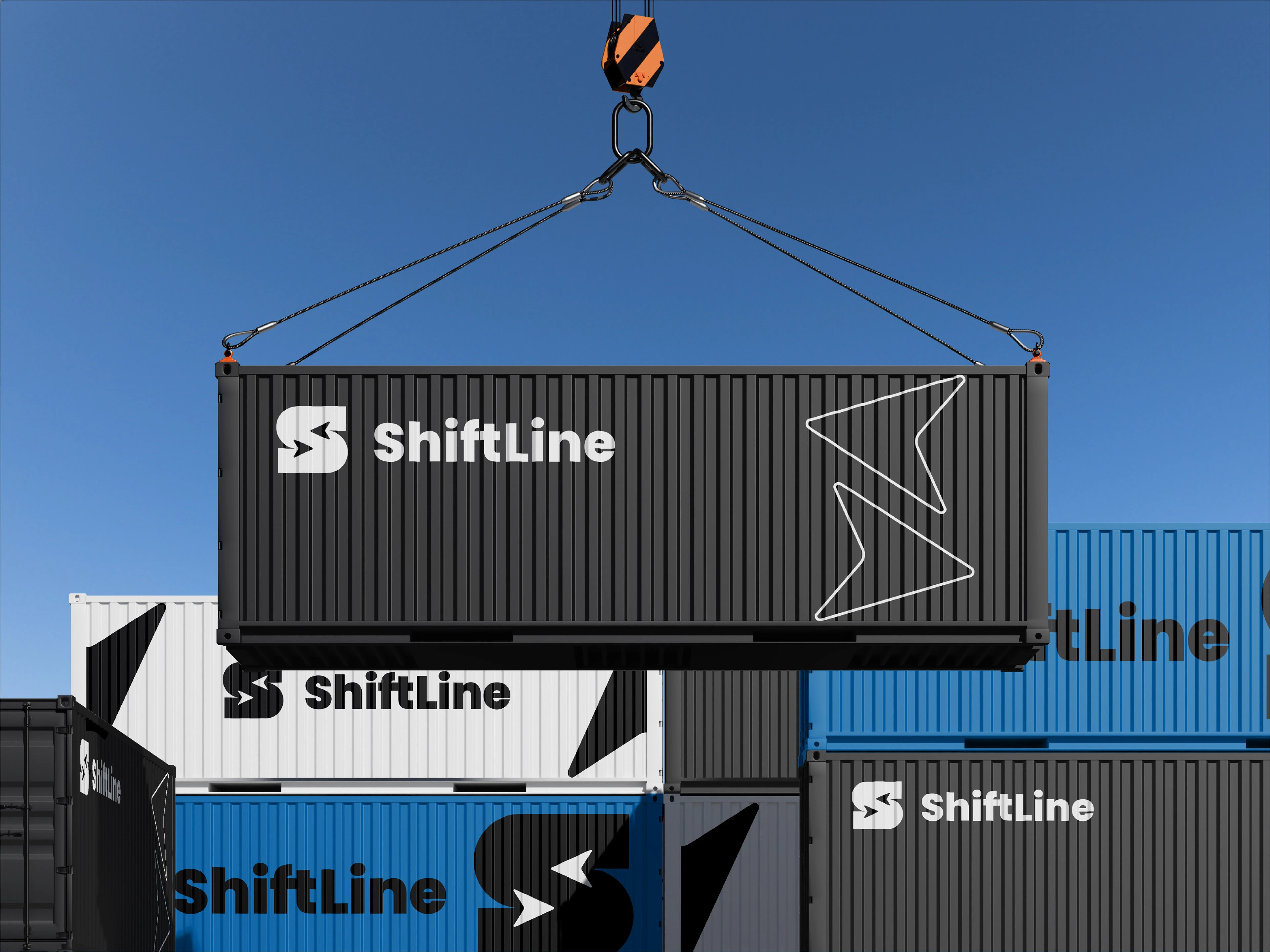 SHIFTLINE — логистика и скорость — Изображение №4 — Брендинг, Графика на Dprofile