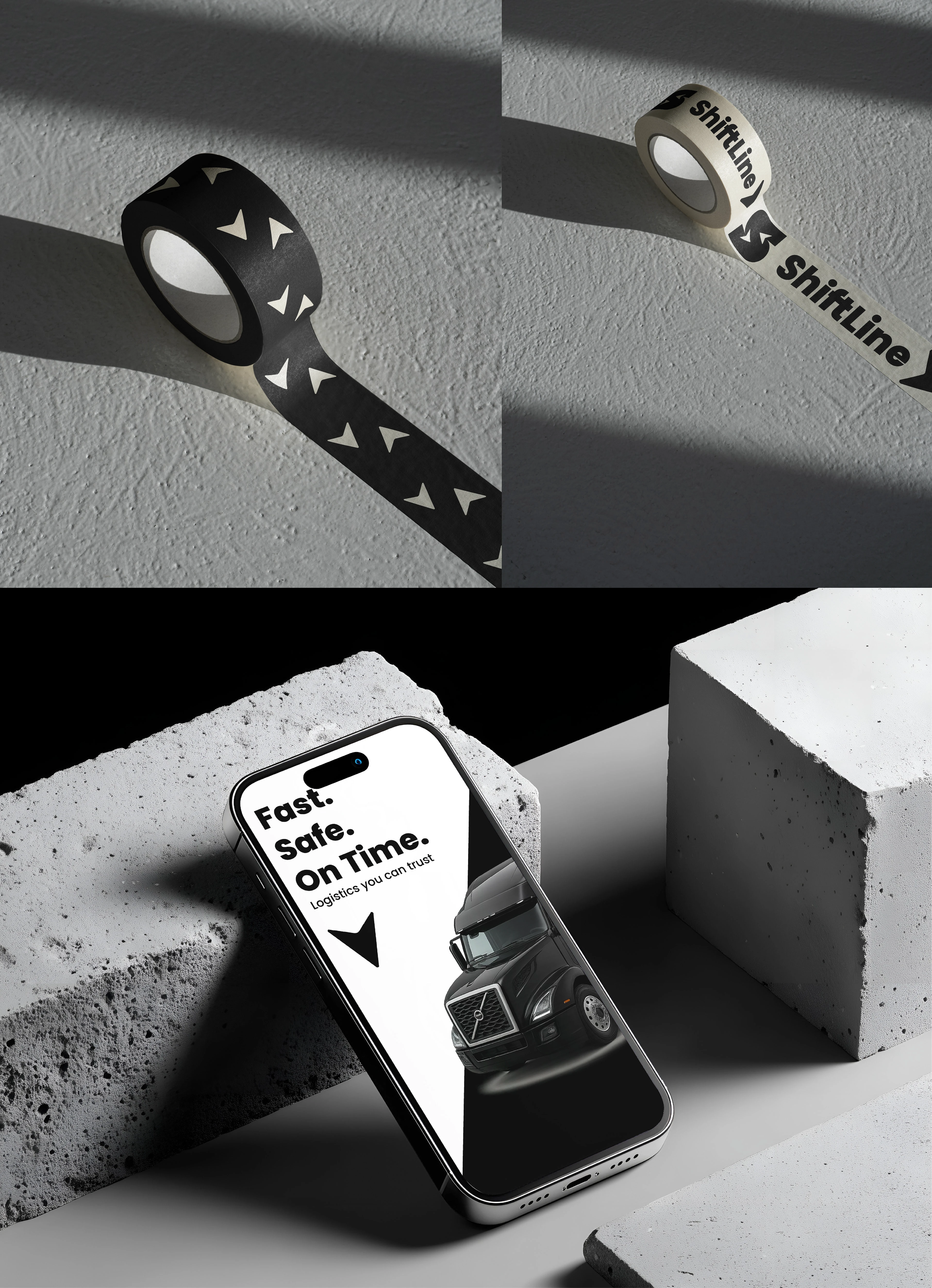 SHIFTLINE — логистика и скорость — Изображение №6 — Брендинг, Графика на Dprofile