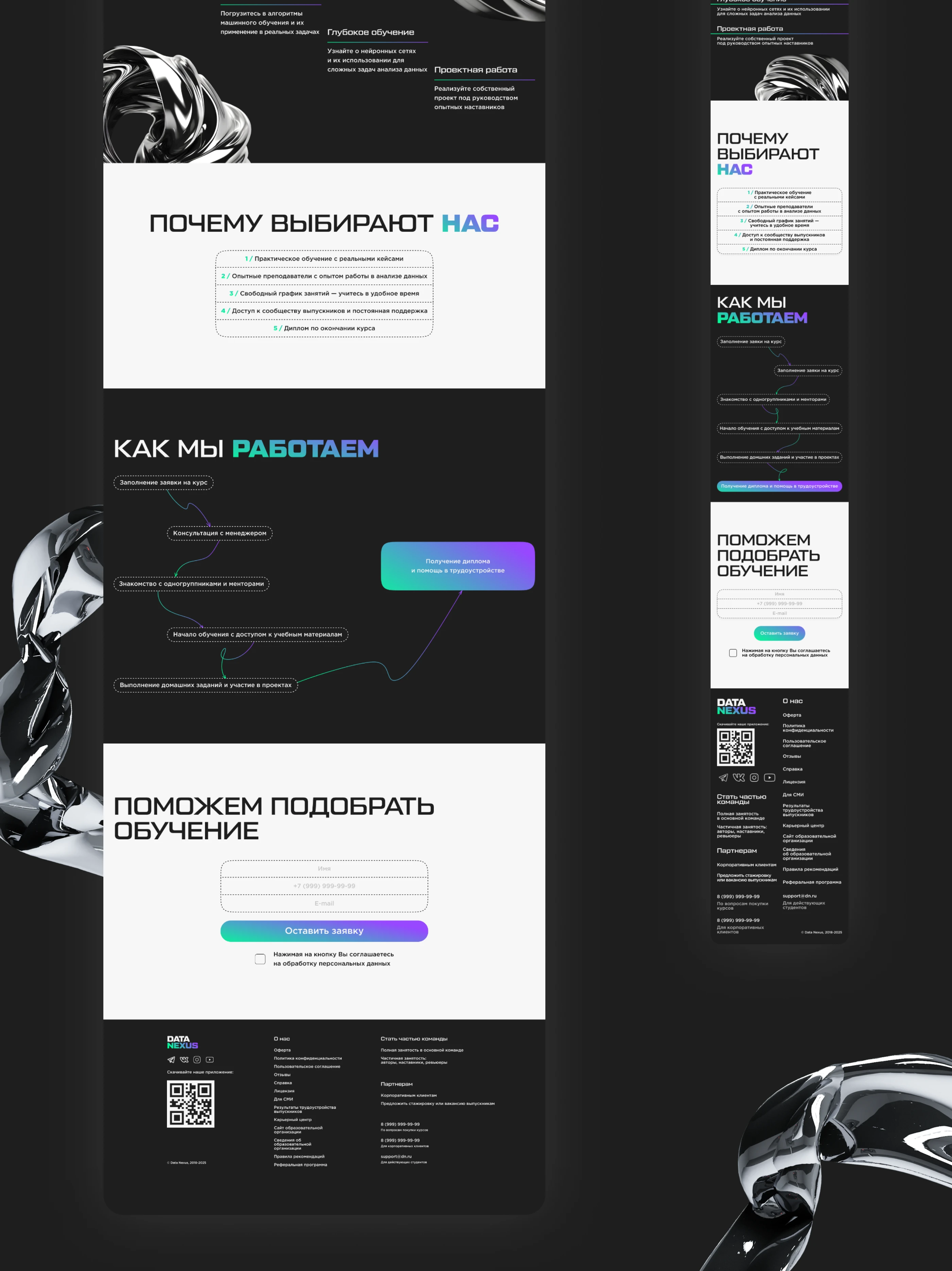 DATA NEXUS / Online course — Изображение №7 — Интерфейсы на Dprofile
