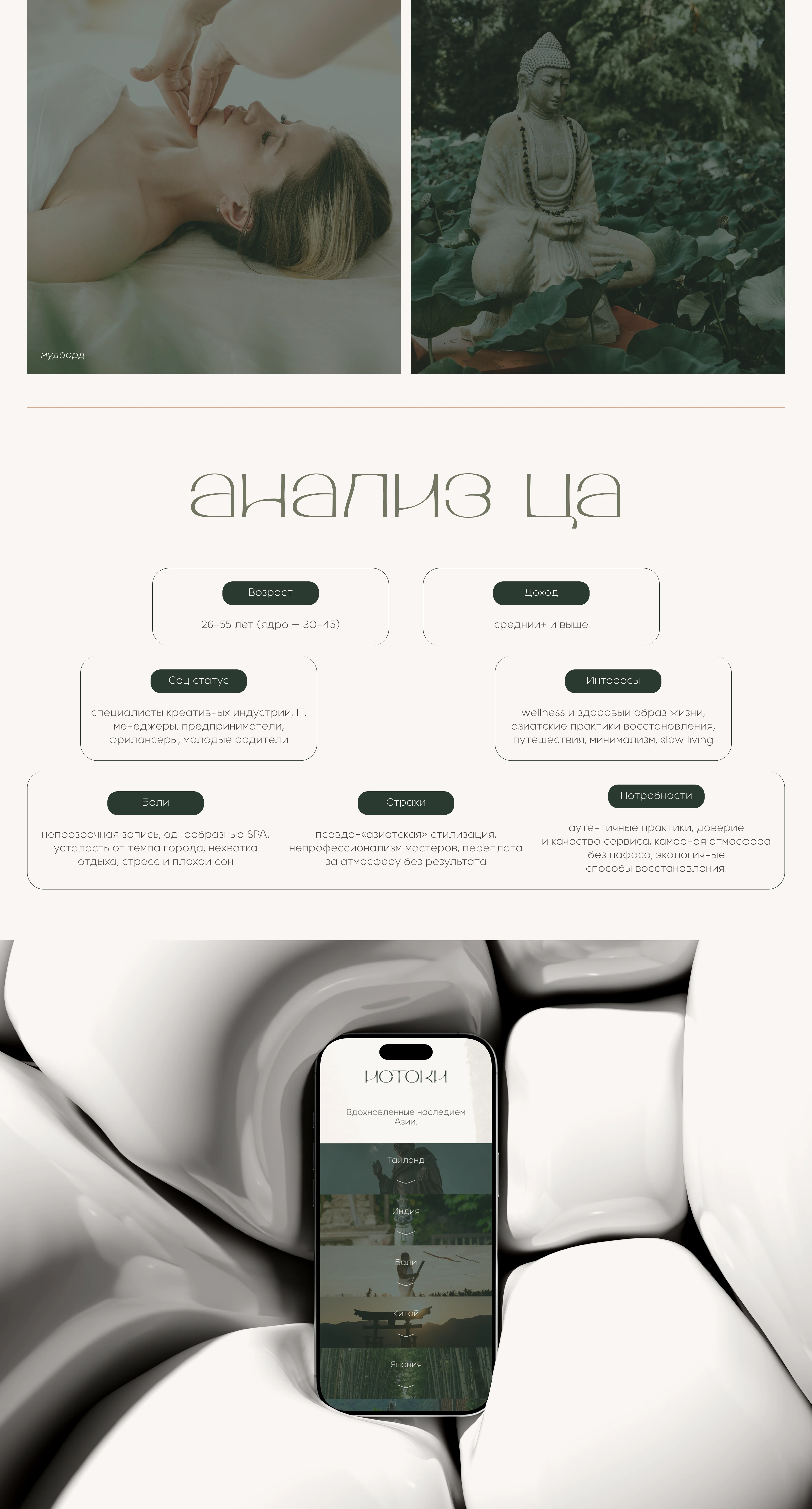 Spa Website Design Concept — Изображение №3 — Интерфейсы, Брендинг на Dprofile