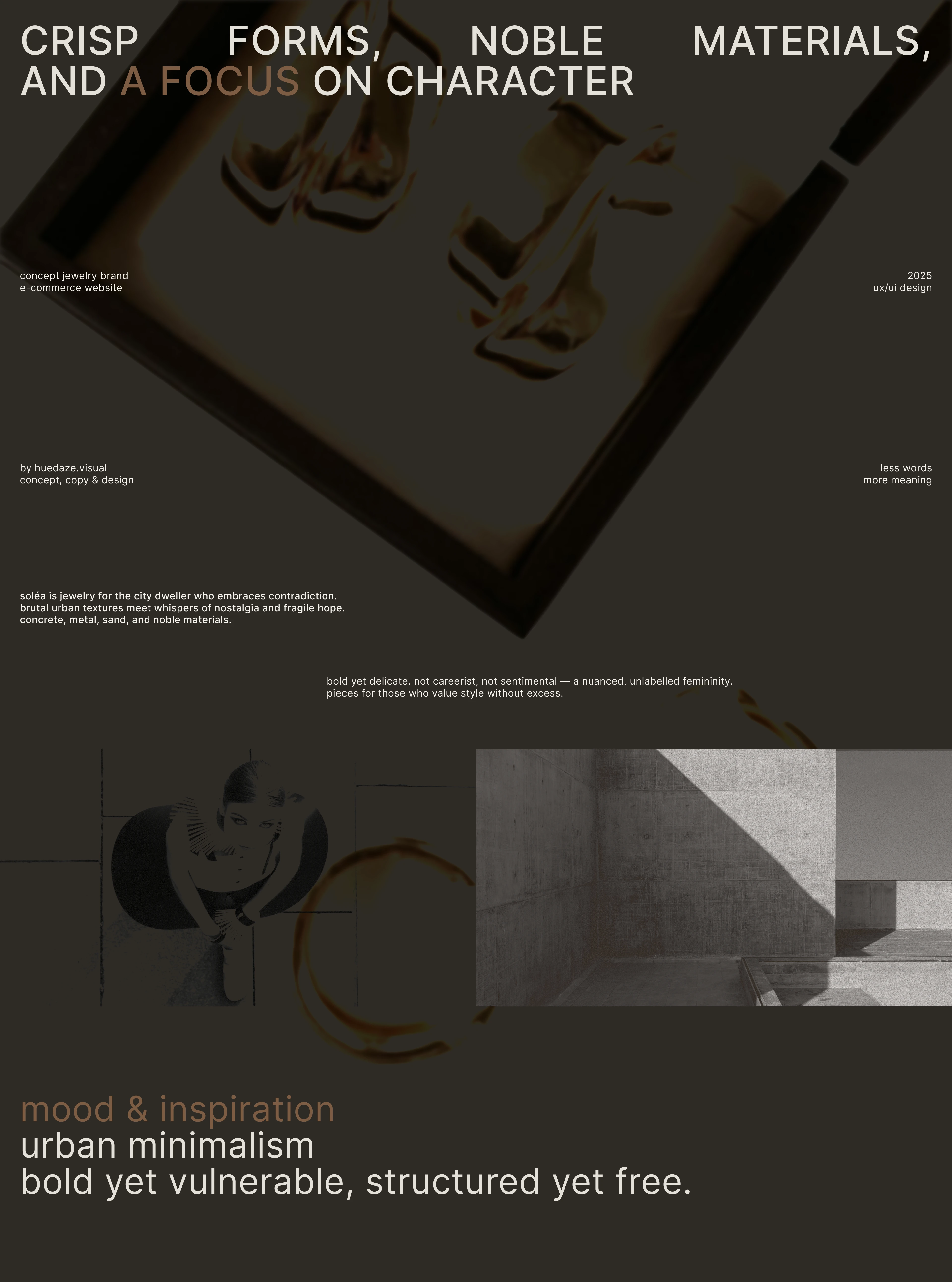 UX/UI Design for Jewelry E-commerce Store — Изображение №1 — Интерфейсы, Анимация на Dprofile