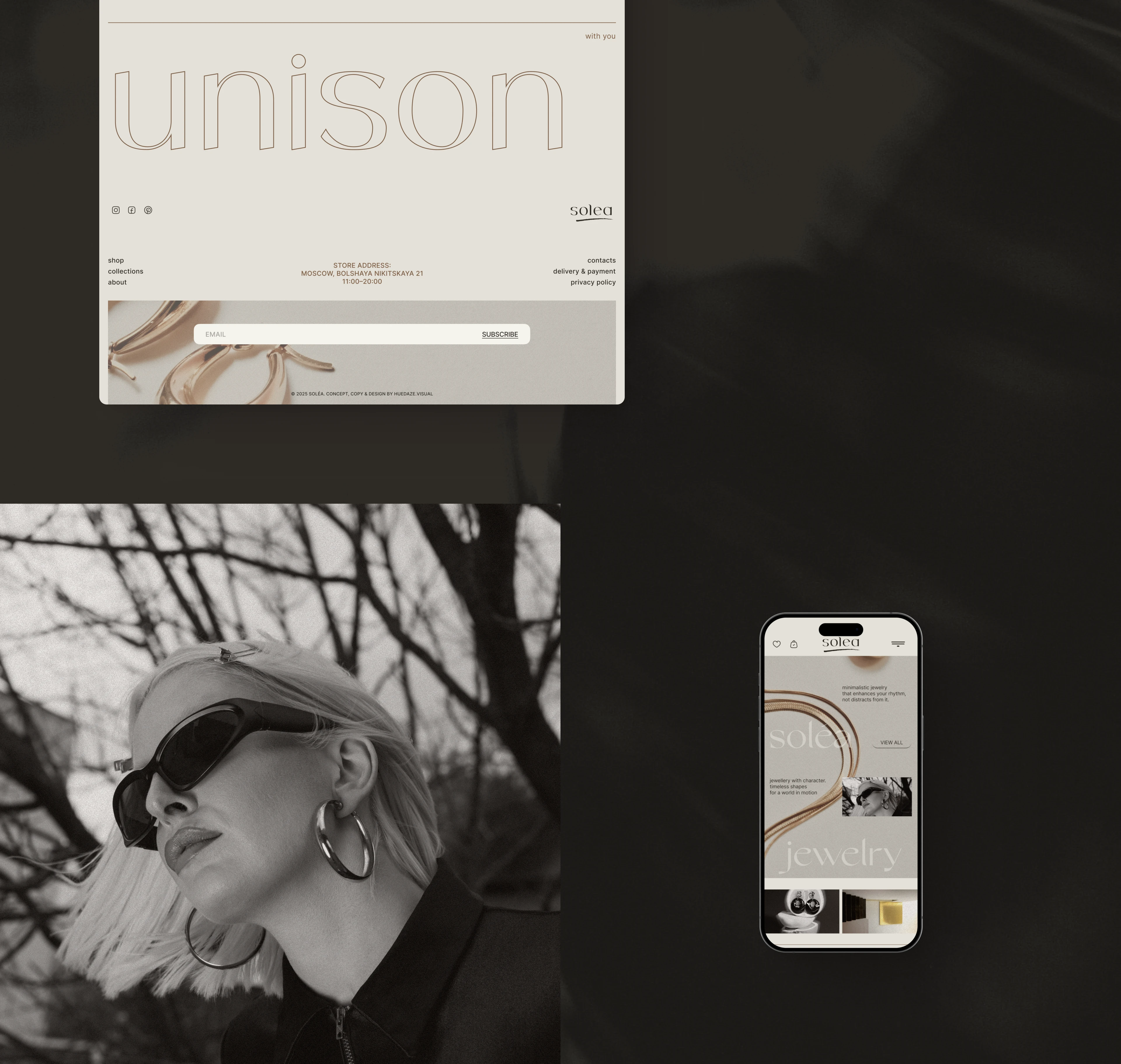 UX/UI Design for Jewelry E-commerce Store — Изображение №7 — Интерфейсы, Анимация на Dprofile