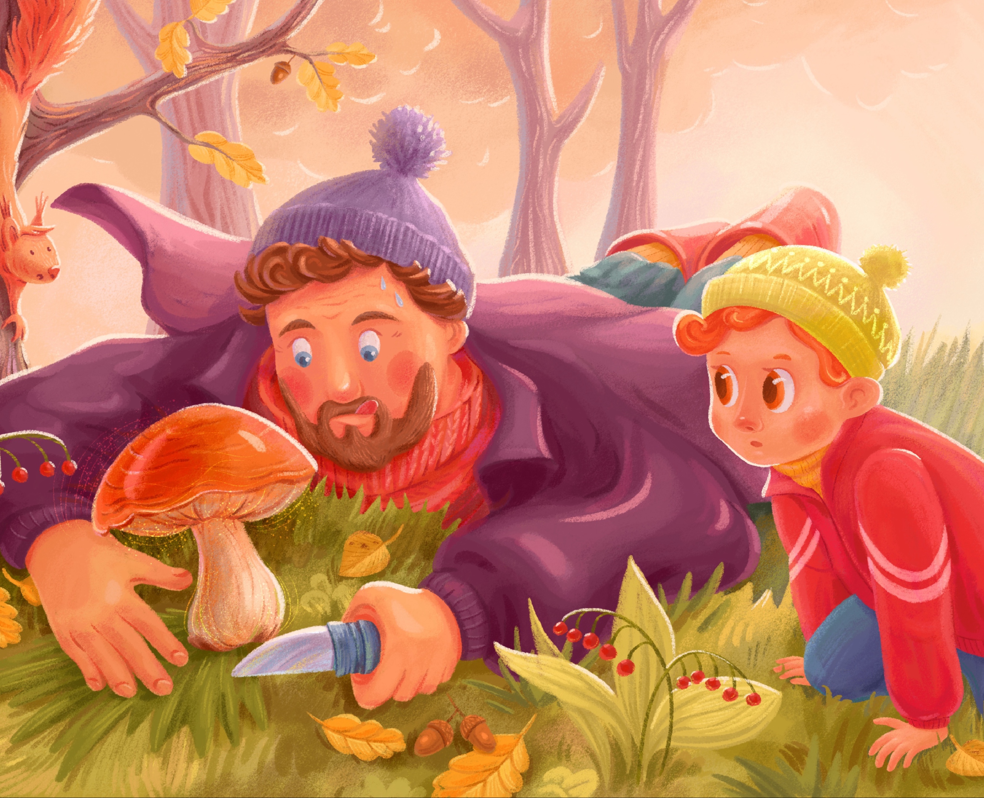 Иллюстрации для детской книжки — Иллюстрация на Dprofile