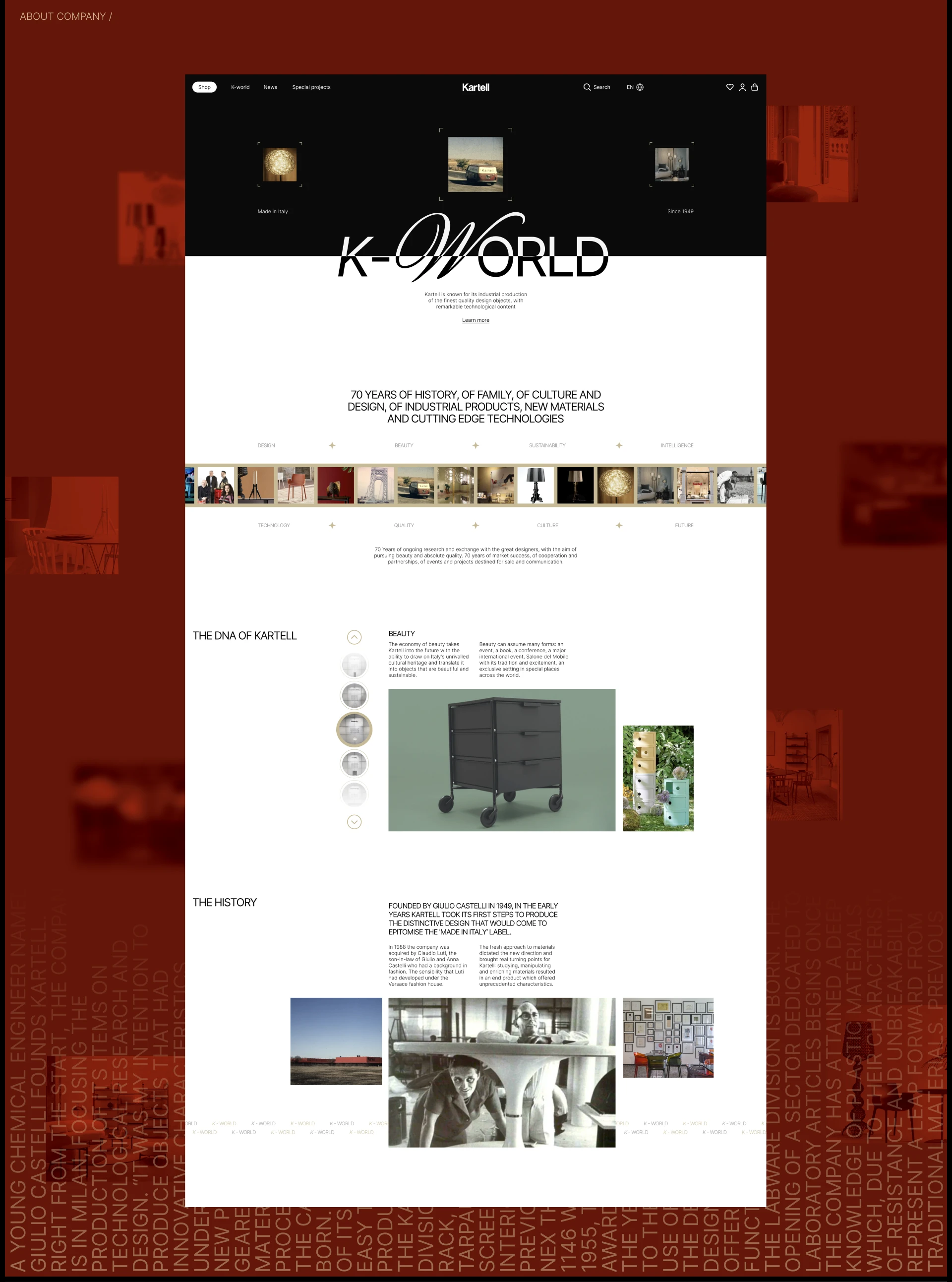 Kartell | E-commerce redesign — Изображение №13 — Интерфейсы на Dprofile