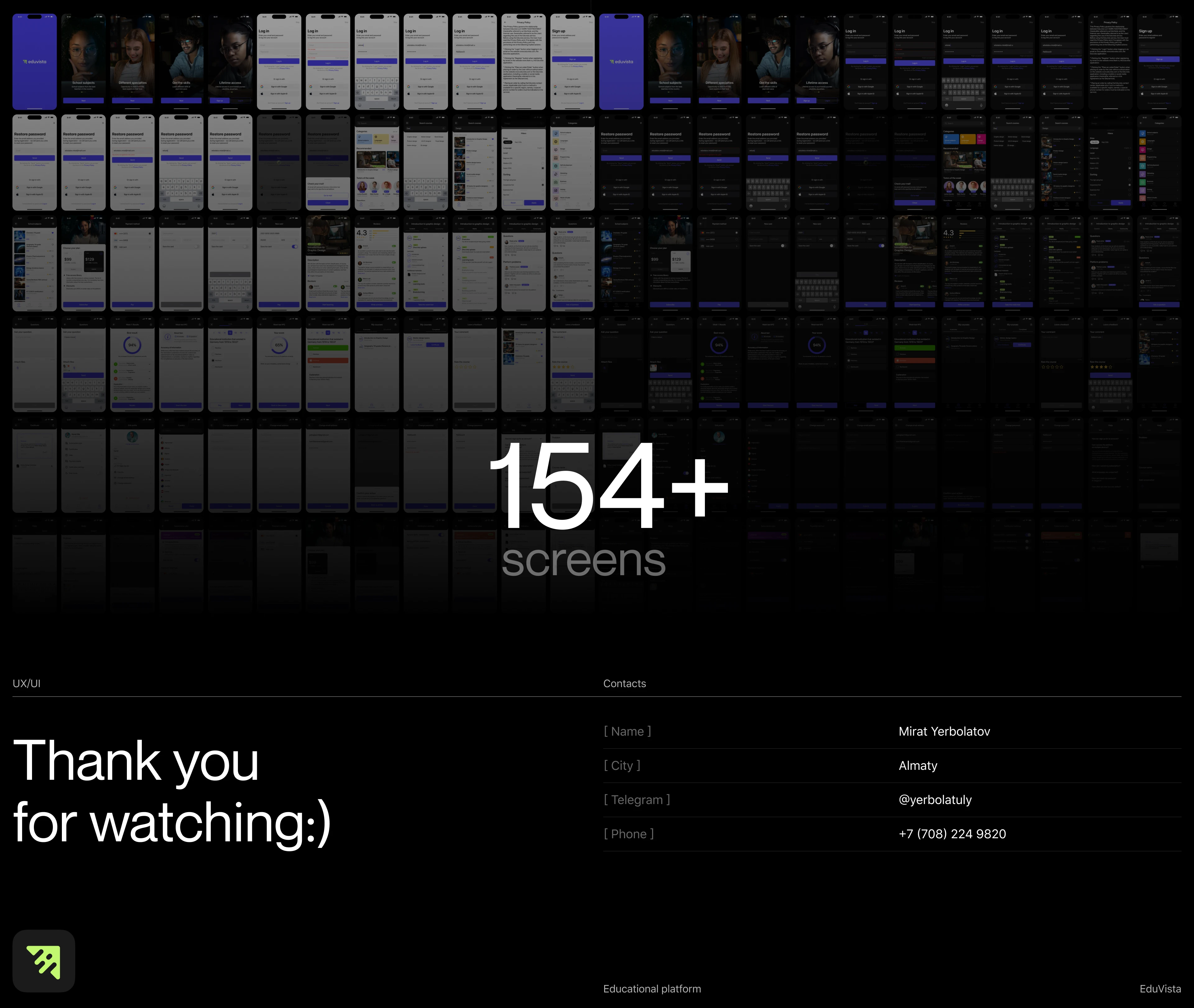 EduVista Mobile App — Изображение №18 — Интерфейсы на Dprofile
