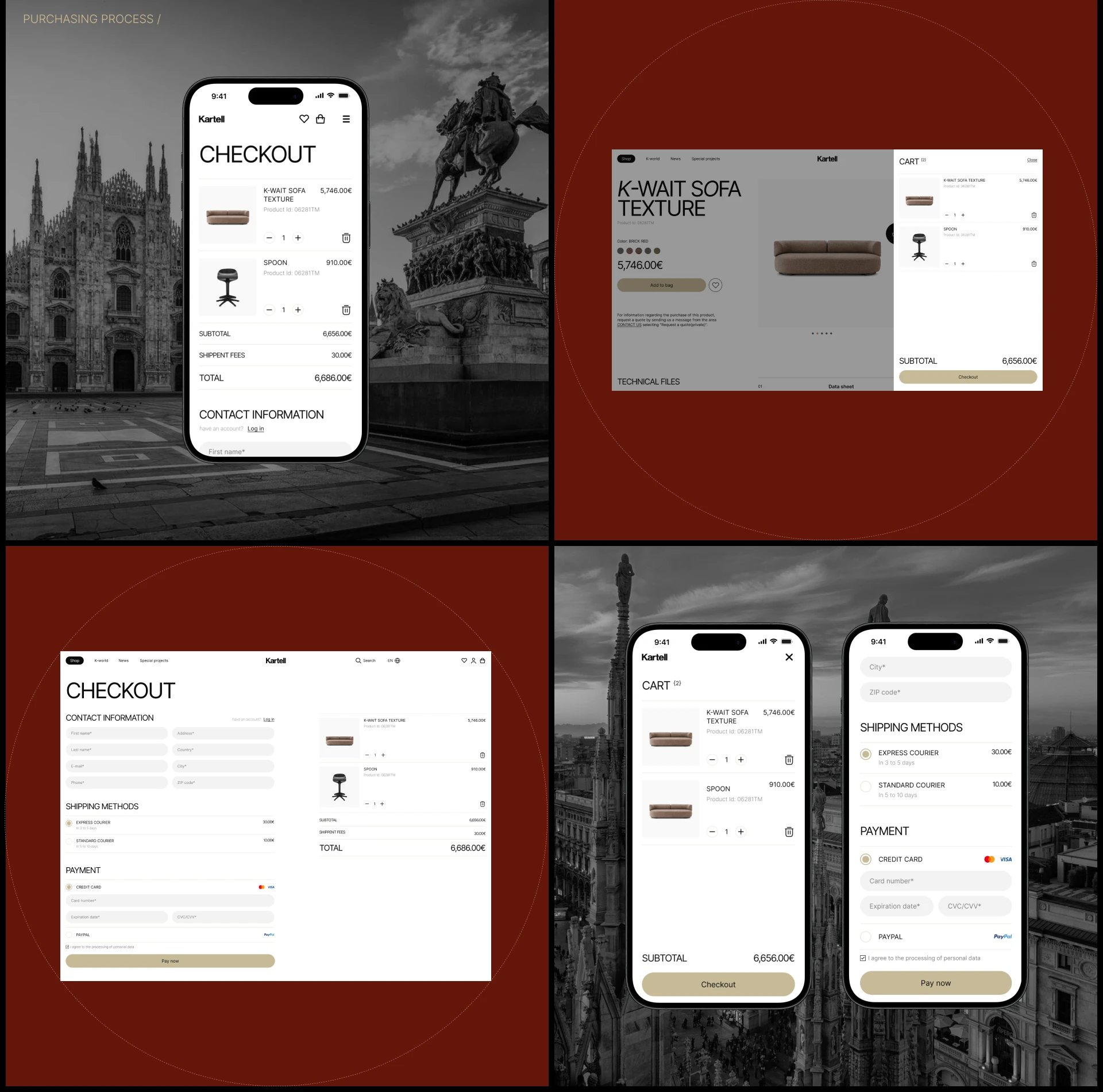 Kartell | E-commerce redesign — Изображение №10 — Интерфейсы на Dprofile