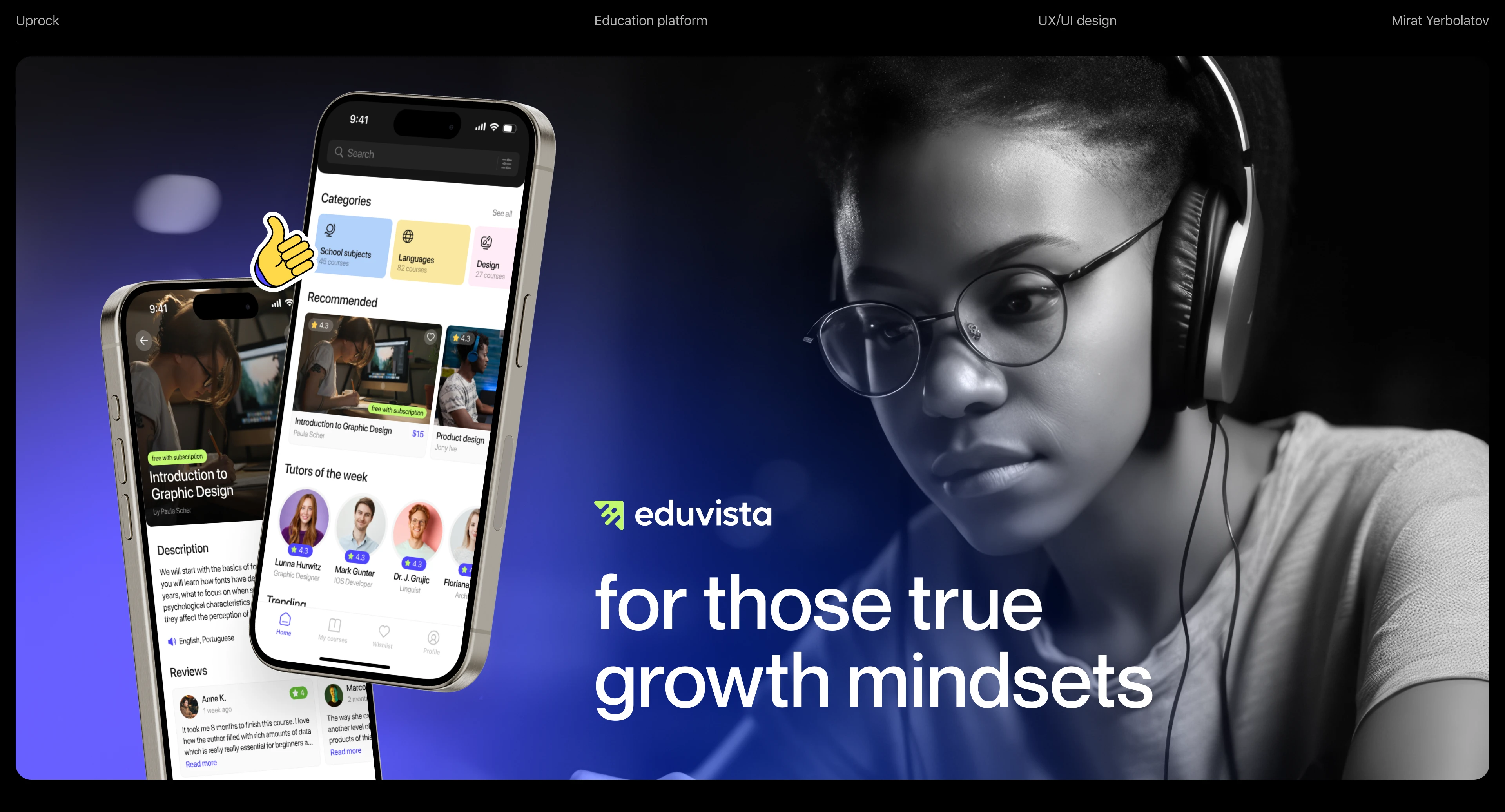 EduVista Mobile App — Изображение №1 — Интерфейсы на Dprofile