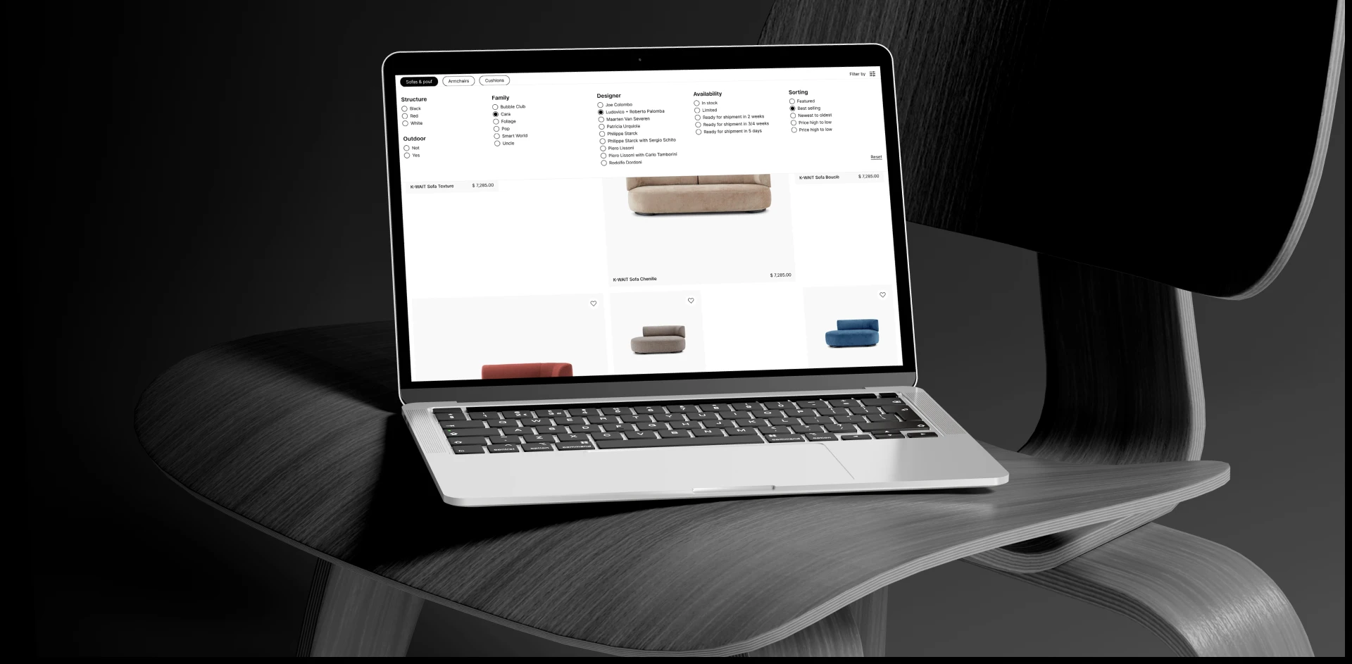 Kartell | E-commerce redesign — Изображение №11 — Интерфейсы на Dprofile