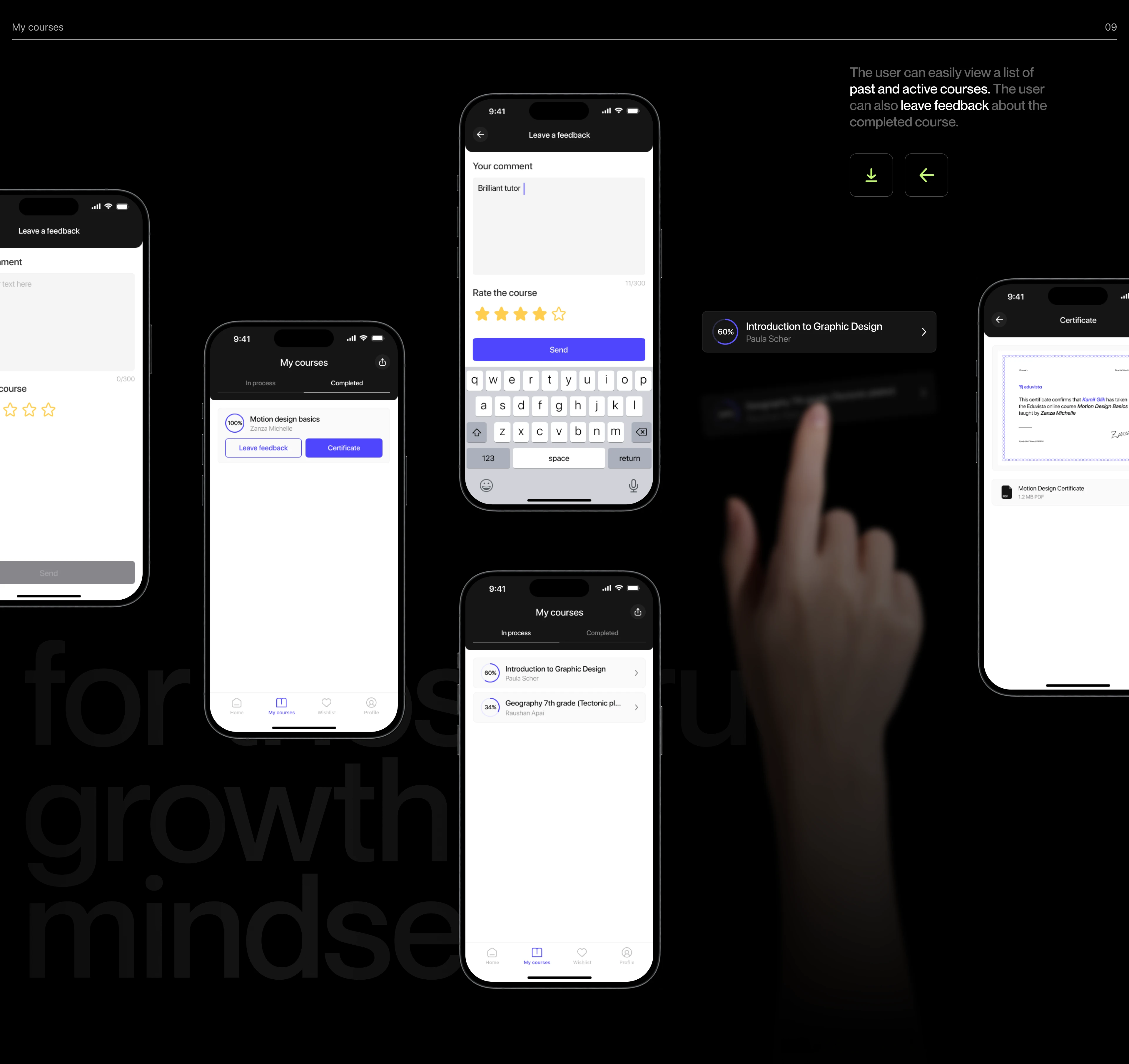 EduVista Mobile App — Изображение №15 — Интерфейсы на Dprofile