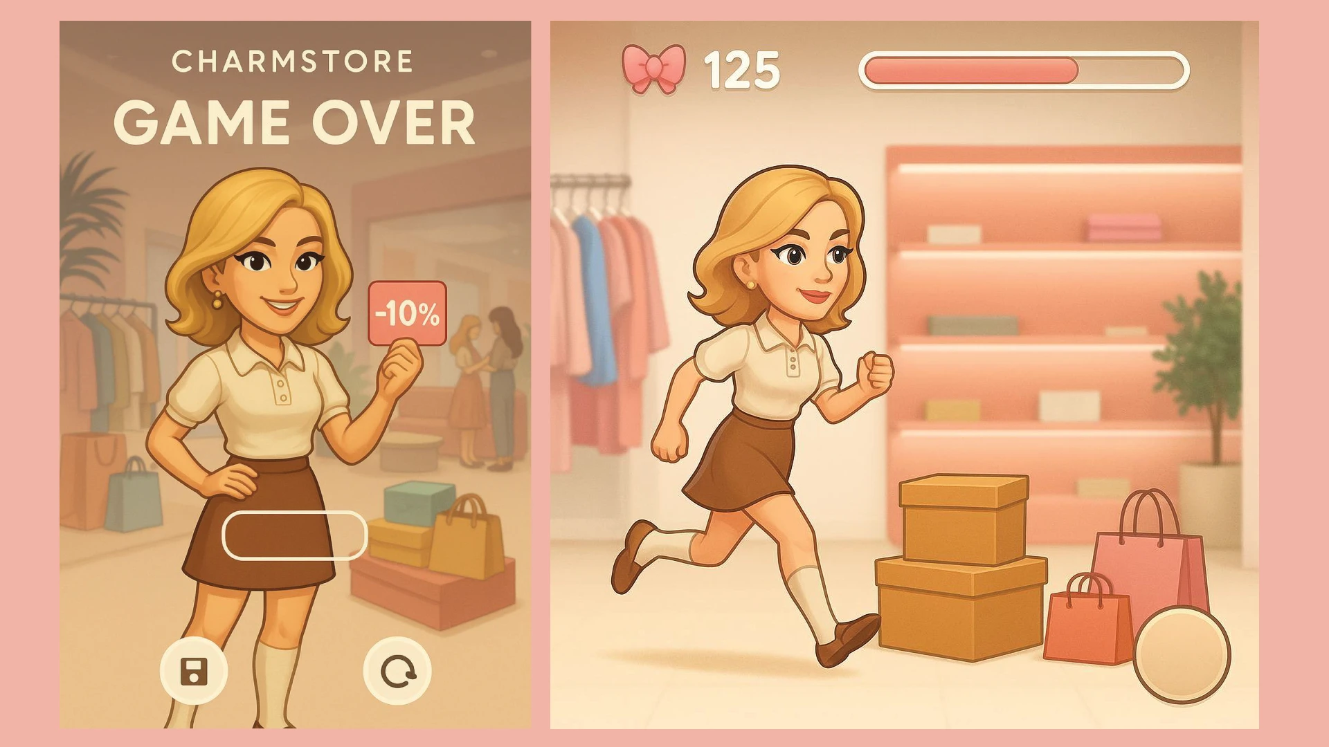 Интерактивная веб игра для магазина одежды — Изображение №3 — Интерфейсы на Dprofile