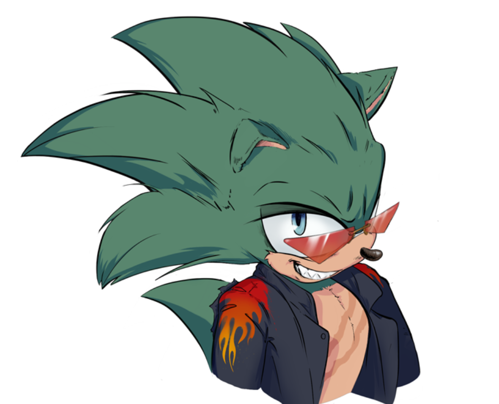 Scourge the Hedgehog — Иллюстрация на Dprofile