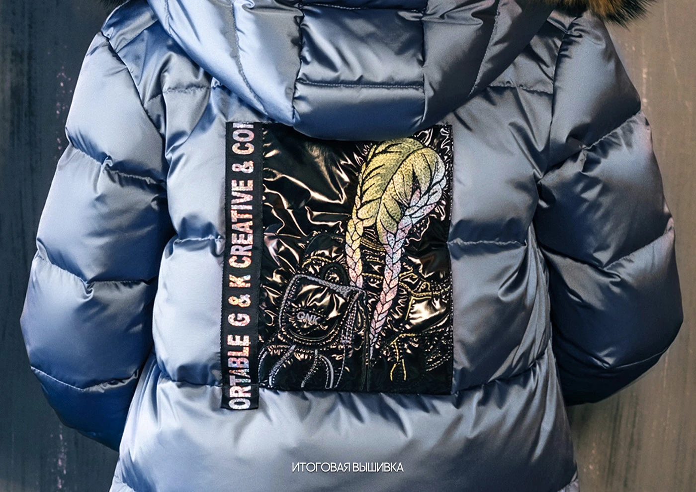 Машинная вышивка для ТМ GnK - большая подборка — Изображение №109 — Брендинг на Dprofile