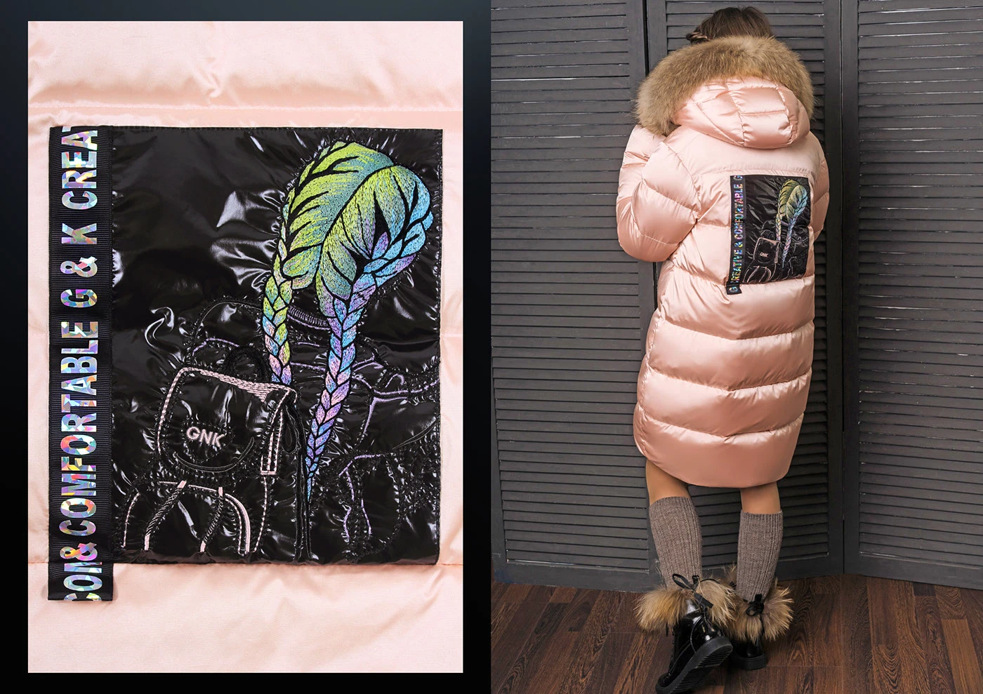 Машинная вышивка для ТМ GnK - большая подборка — Изображение №111 — Брендинг на Dprofile