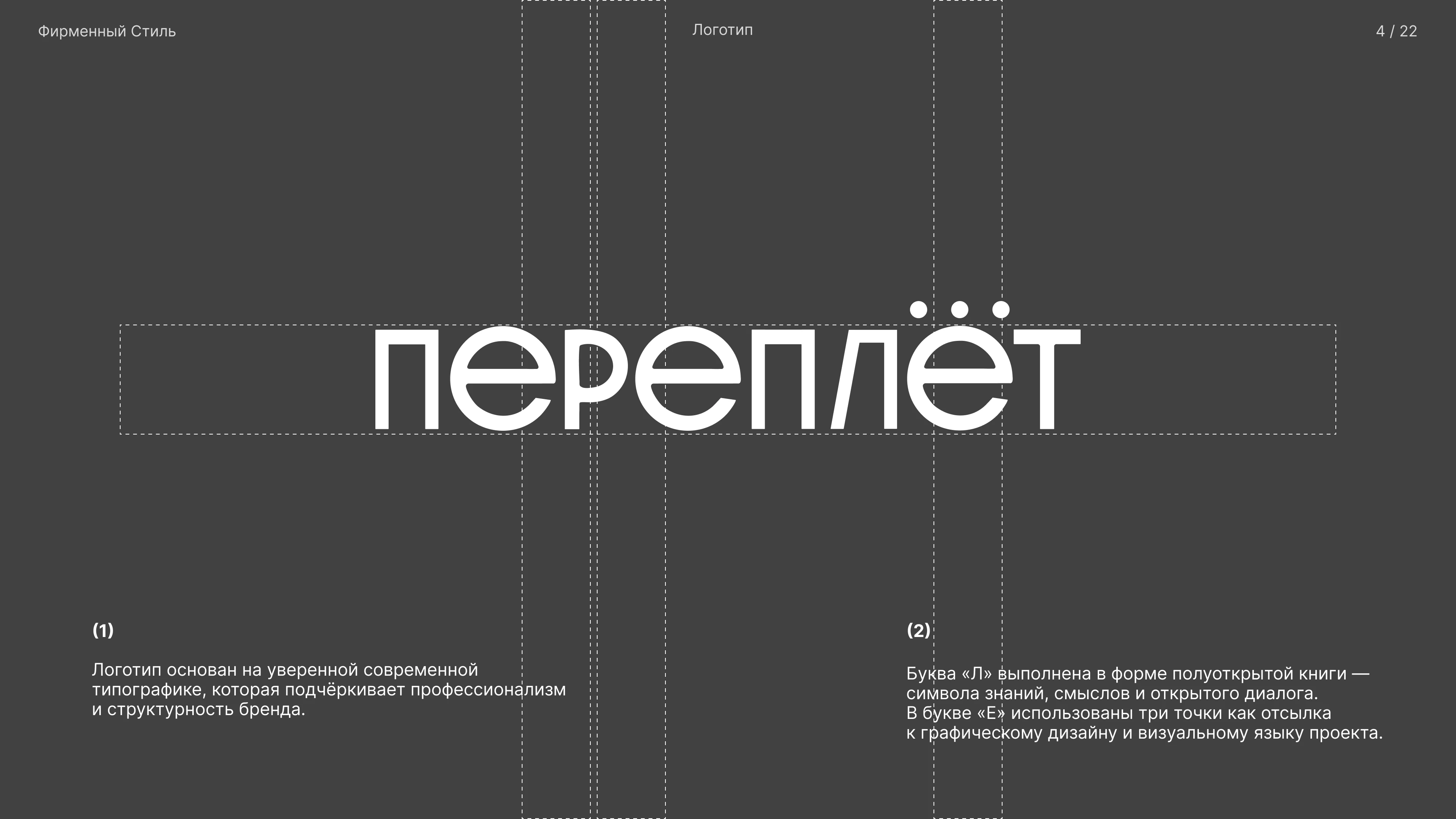 ПЕРЕПЛЁТ — Изображение №5 — Брендинг на Dprofile
