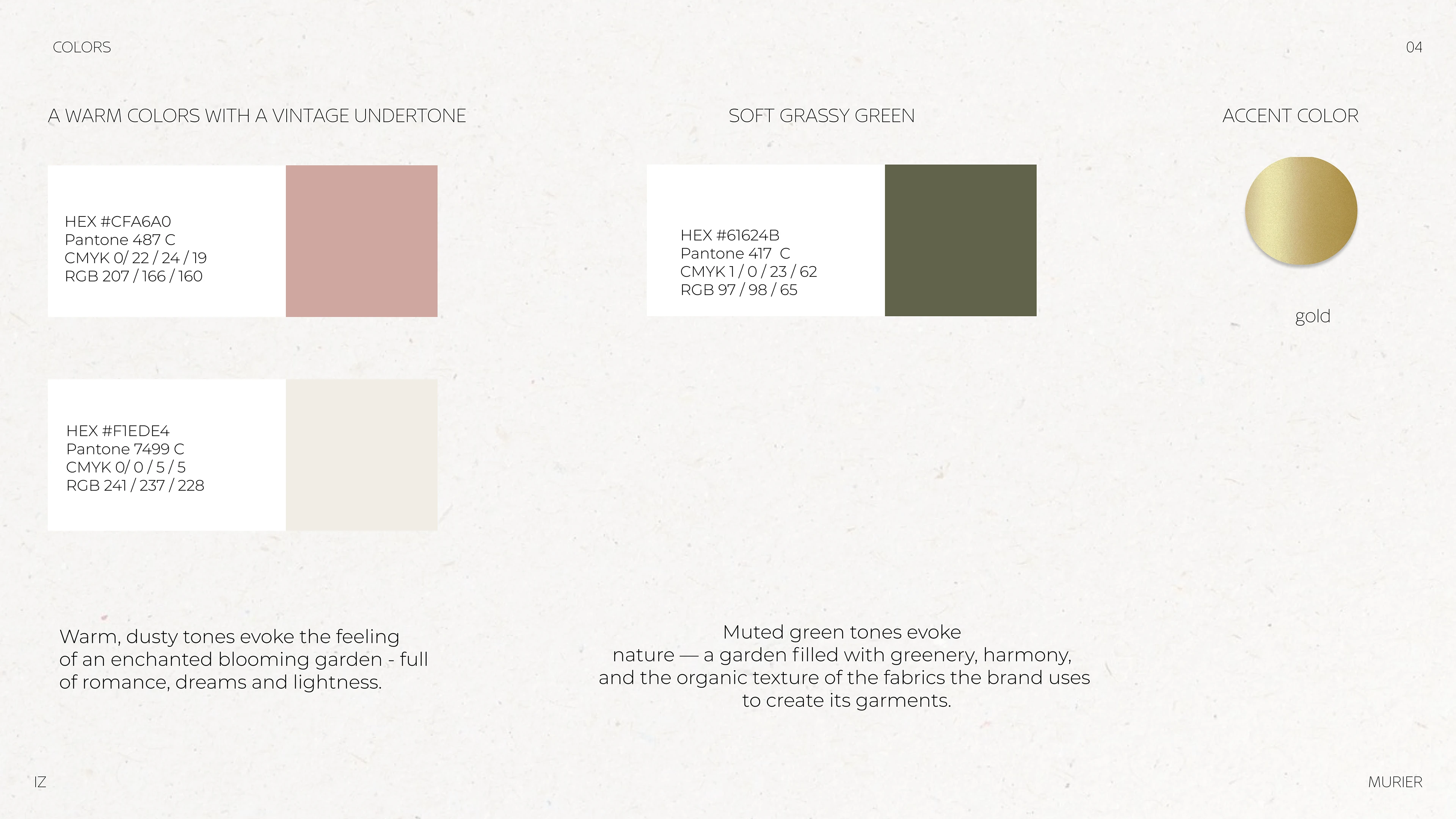 MURIER — Изображение №6 — Брендинг на Dprofile