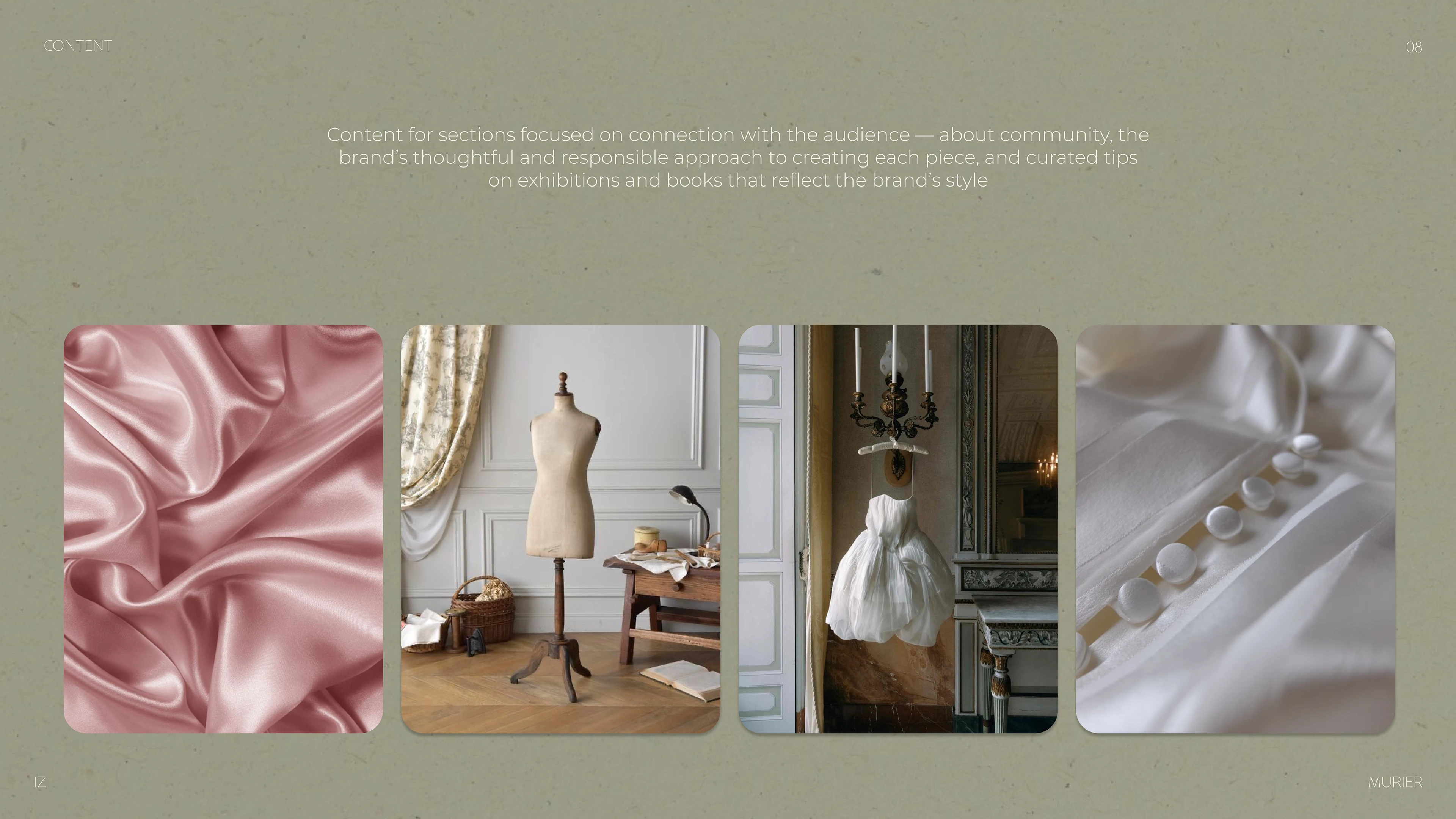 MURIER — Изображение №10 — Брендинг на Dprofile