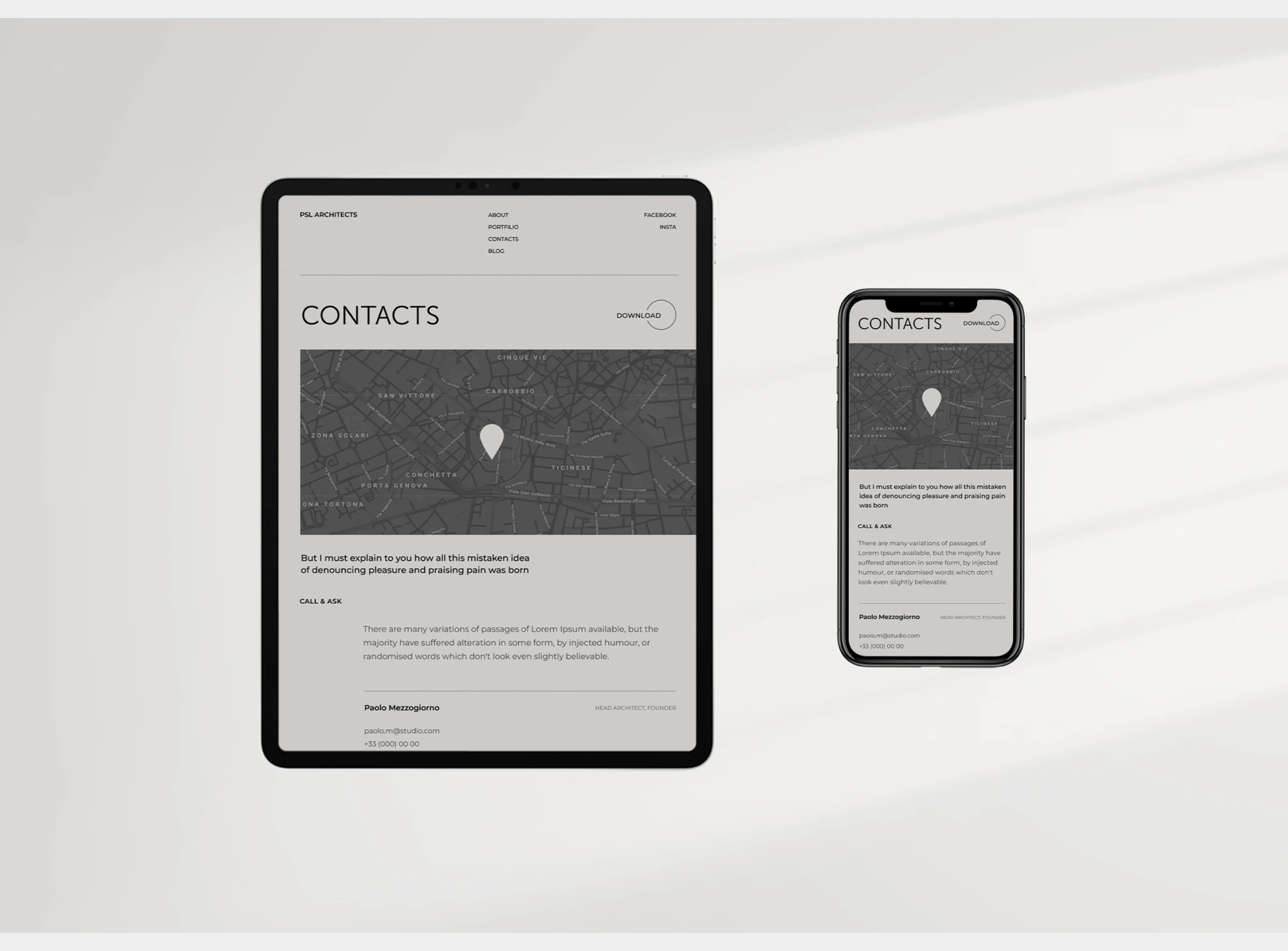 PSL Architect архитектурное бюро — Изображение №24 — Интерфейсы на Dprofile