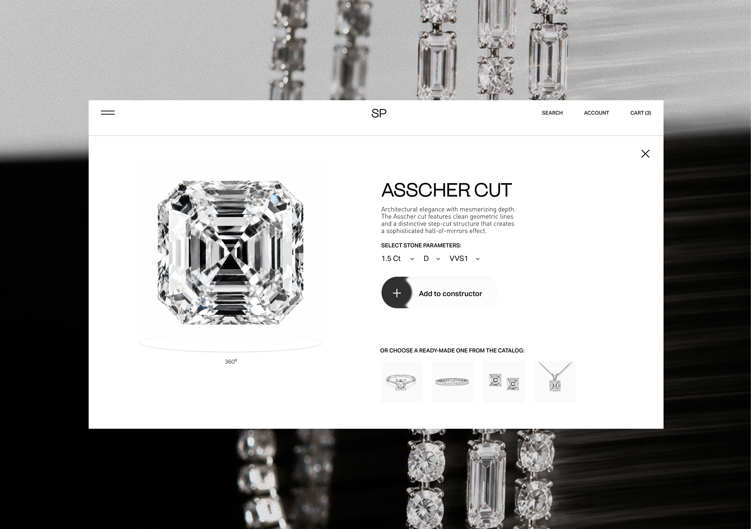 Simple Perfection — онлайн бутик UX/UI — Изображение №7 — Интерфейсы на Dprofile