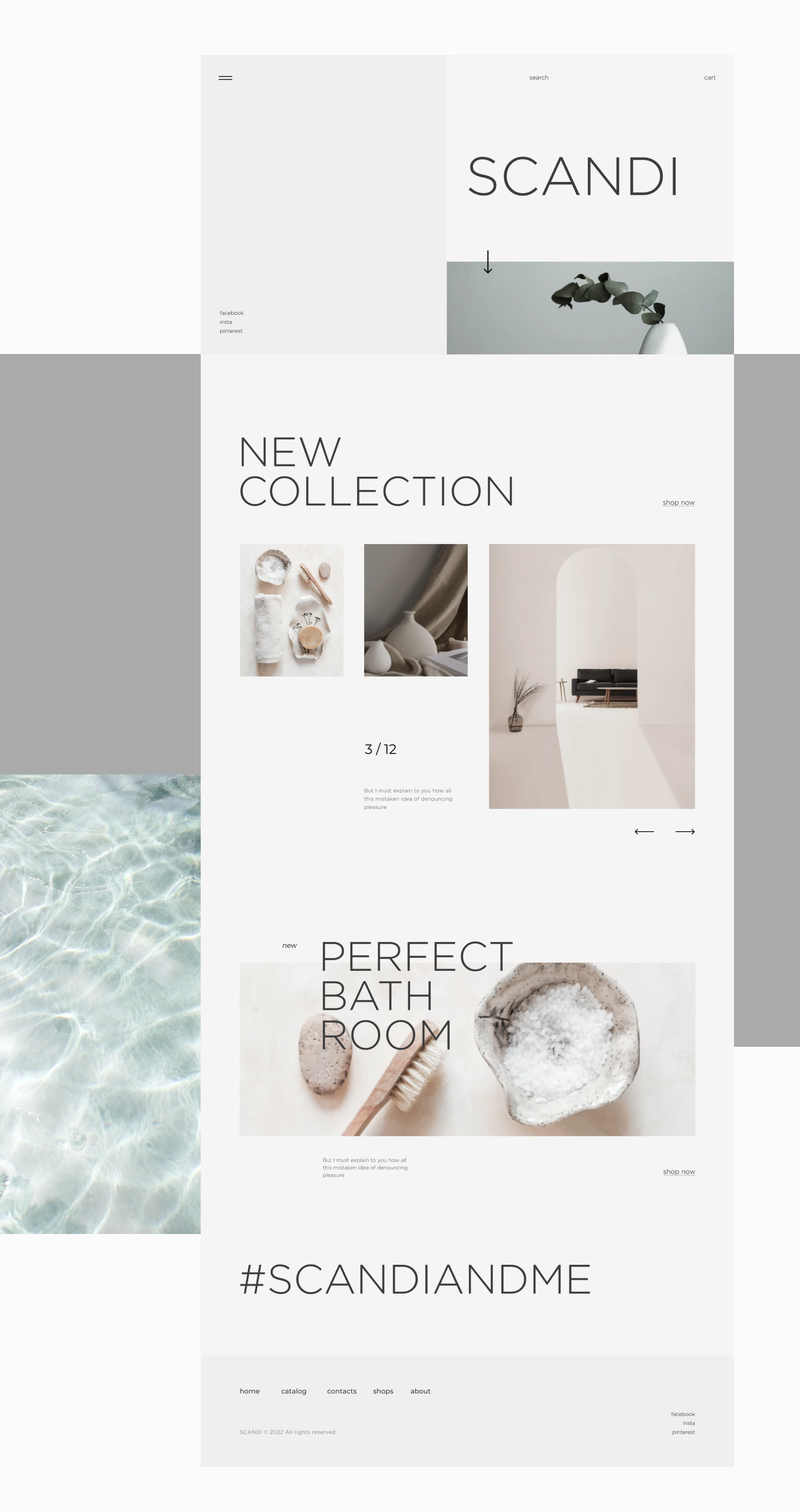 SCANDI Ecommerce UI/UX — Изображение №2 — Интерфейсы на Dprofile