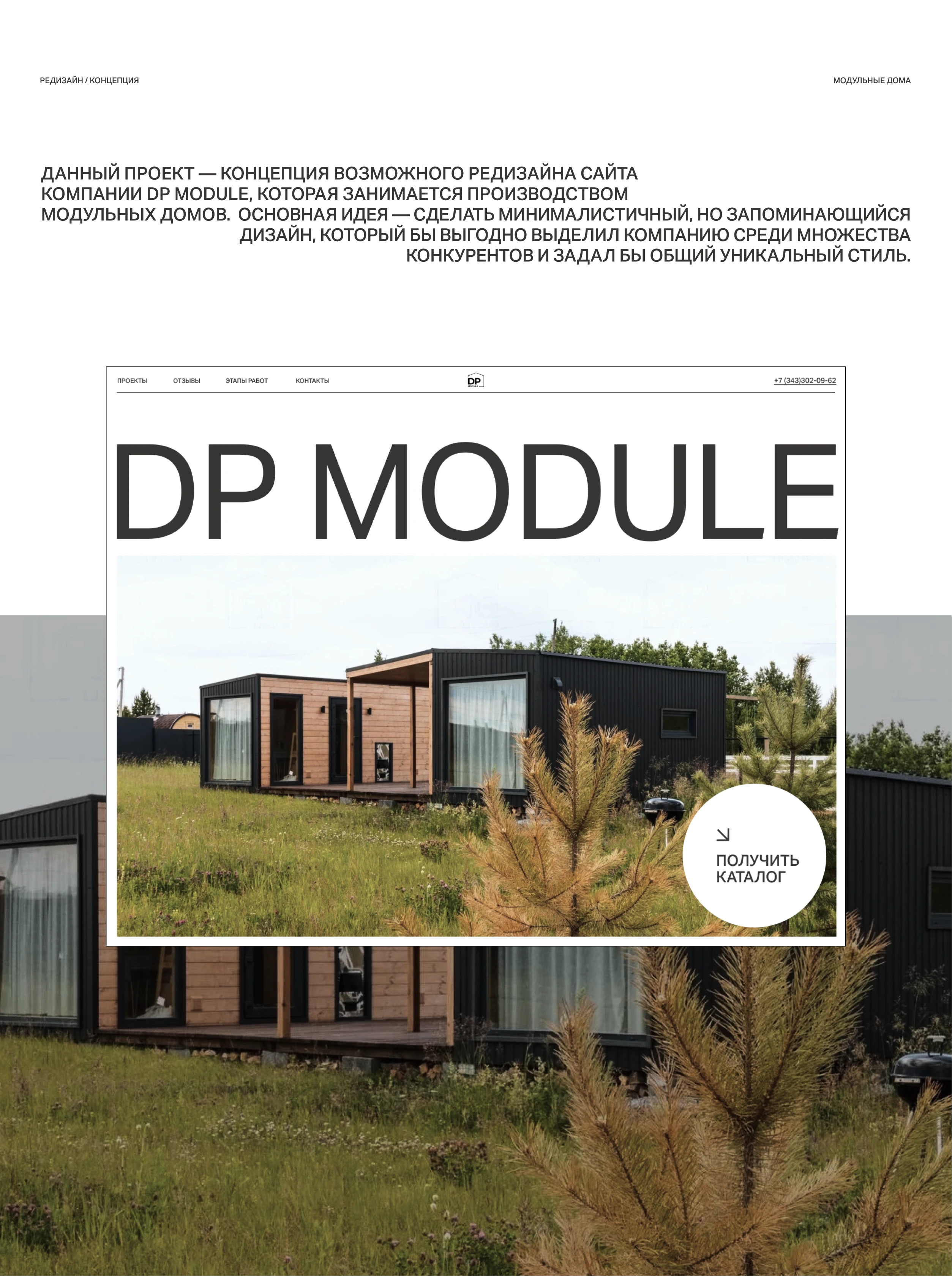 DP MODULE концепция сайта — Изображение №1 — Интерфейсы на Dprofile