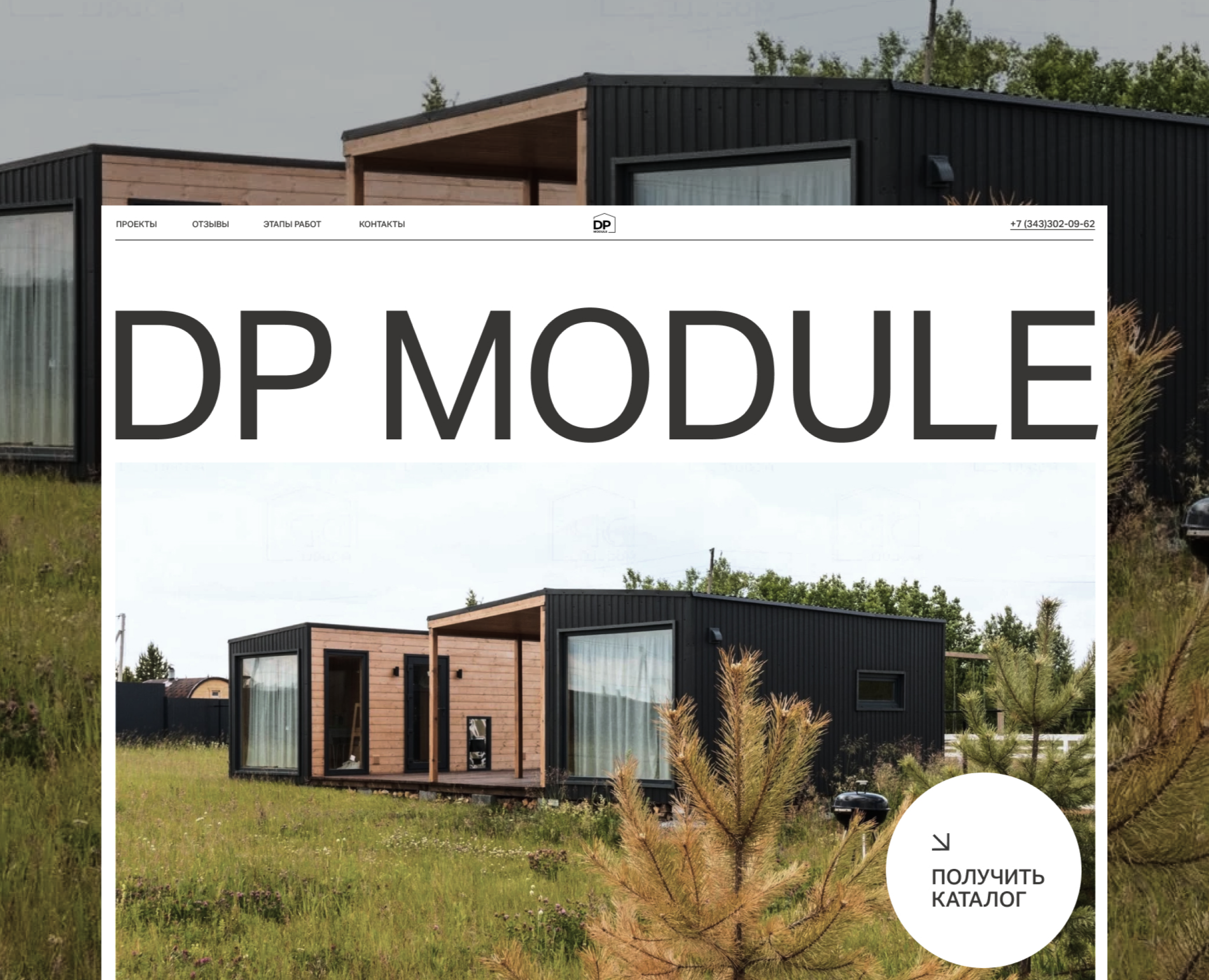 DP MODULE концепция сайта — Интерфейсы на Dprofile