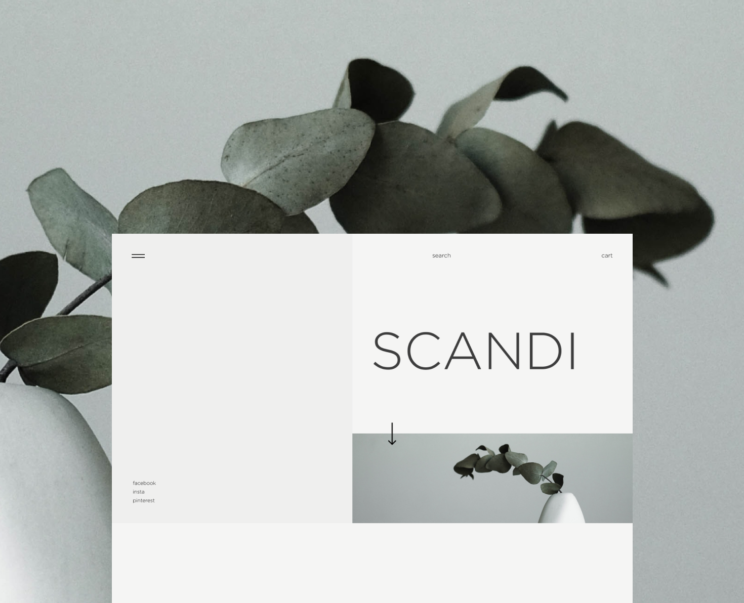 SCANDI Ecommerce UI/UX — Интерфейсы на Dprofile