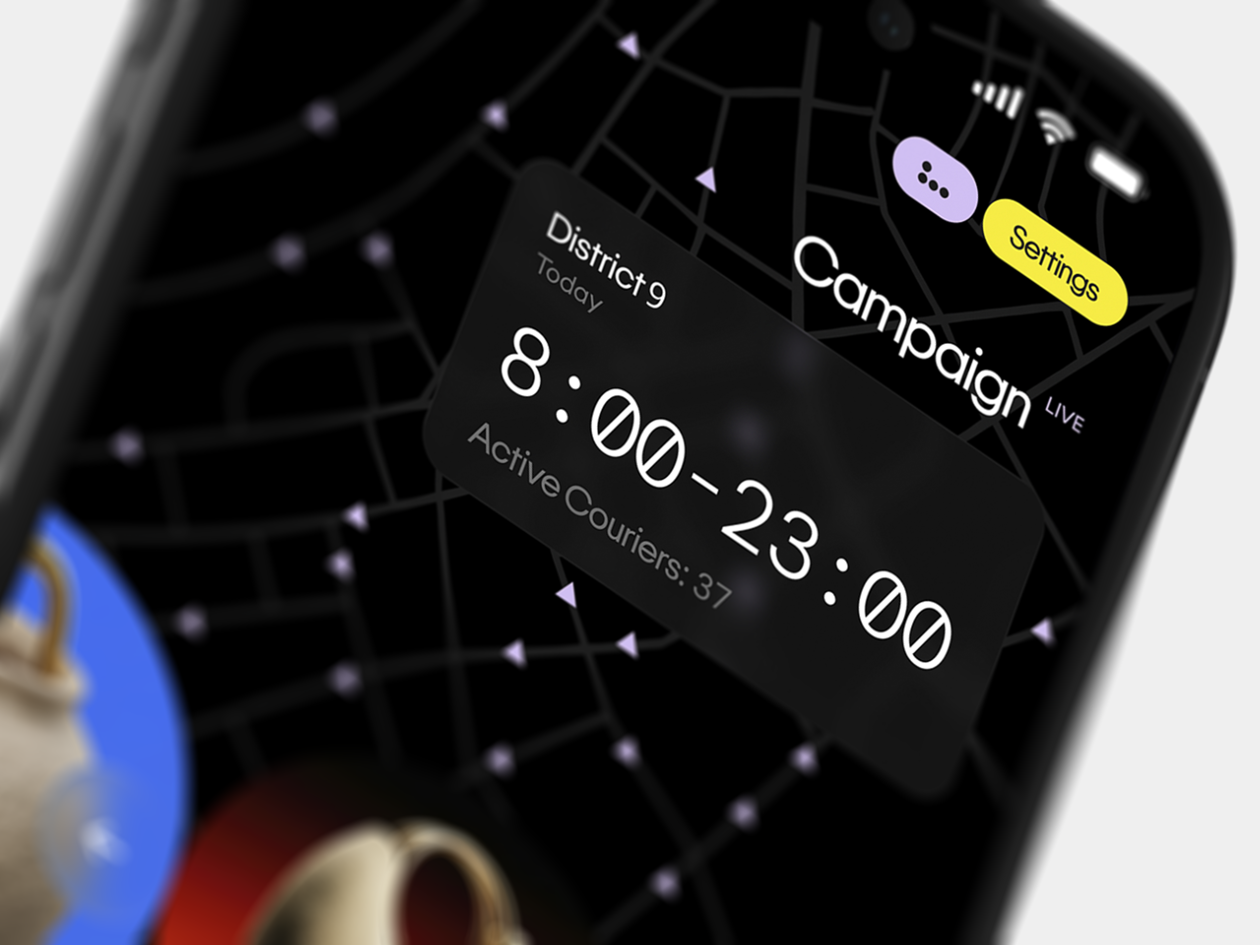 BagLine — Hyperlocal Courier Ads (Mobile UI) — Изображение №2 — Интерфейсы на Dprofile