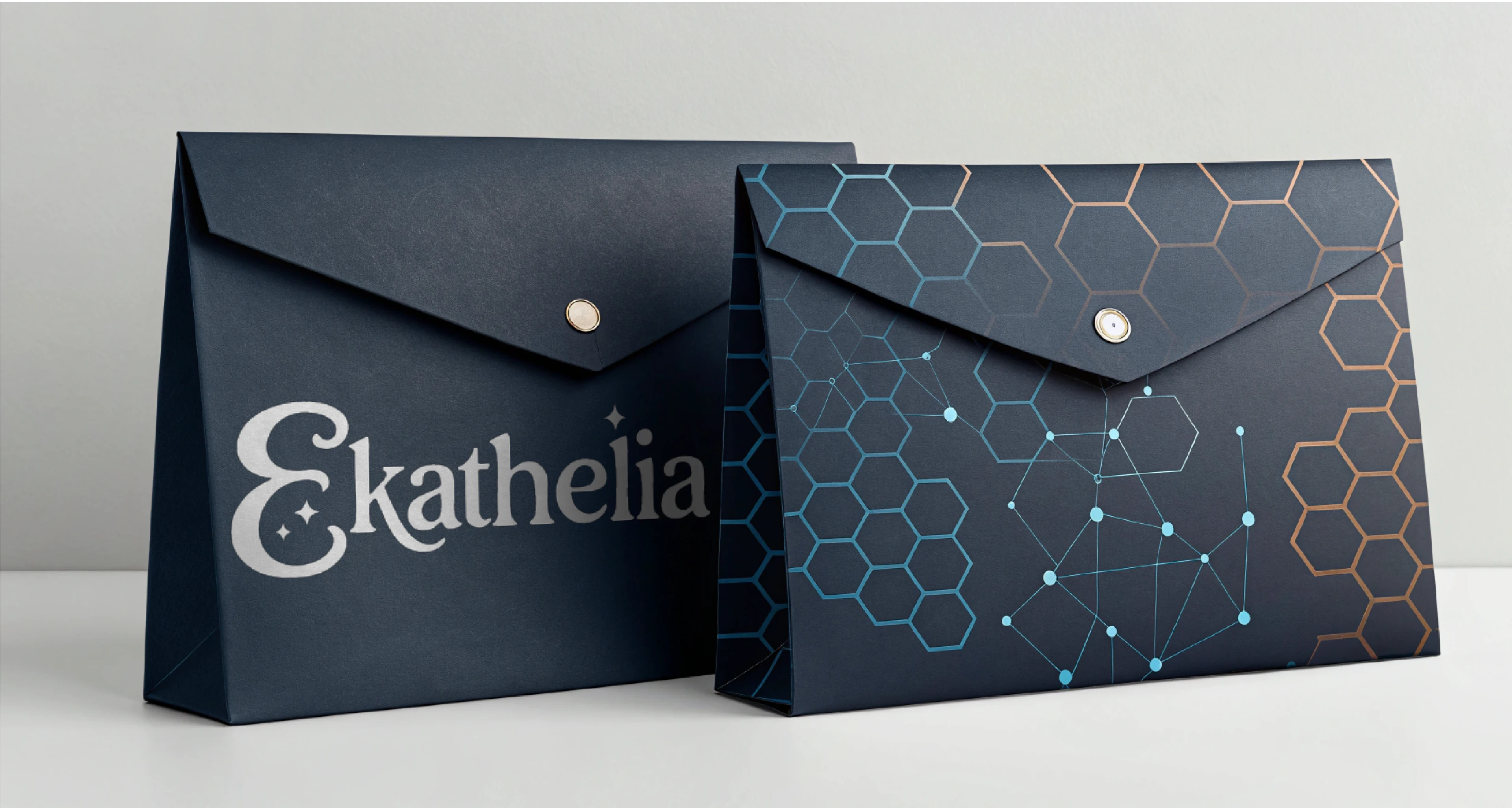 Ekathelia. Научно-технологичный логотип — Изображение №15 — Брендинг, Графика на Dprofile