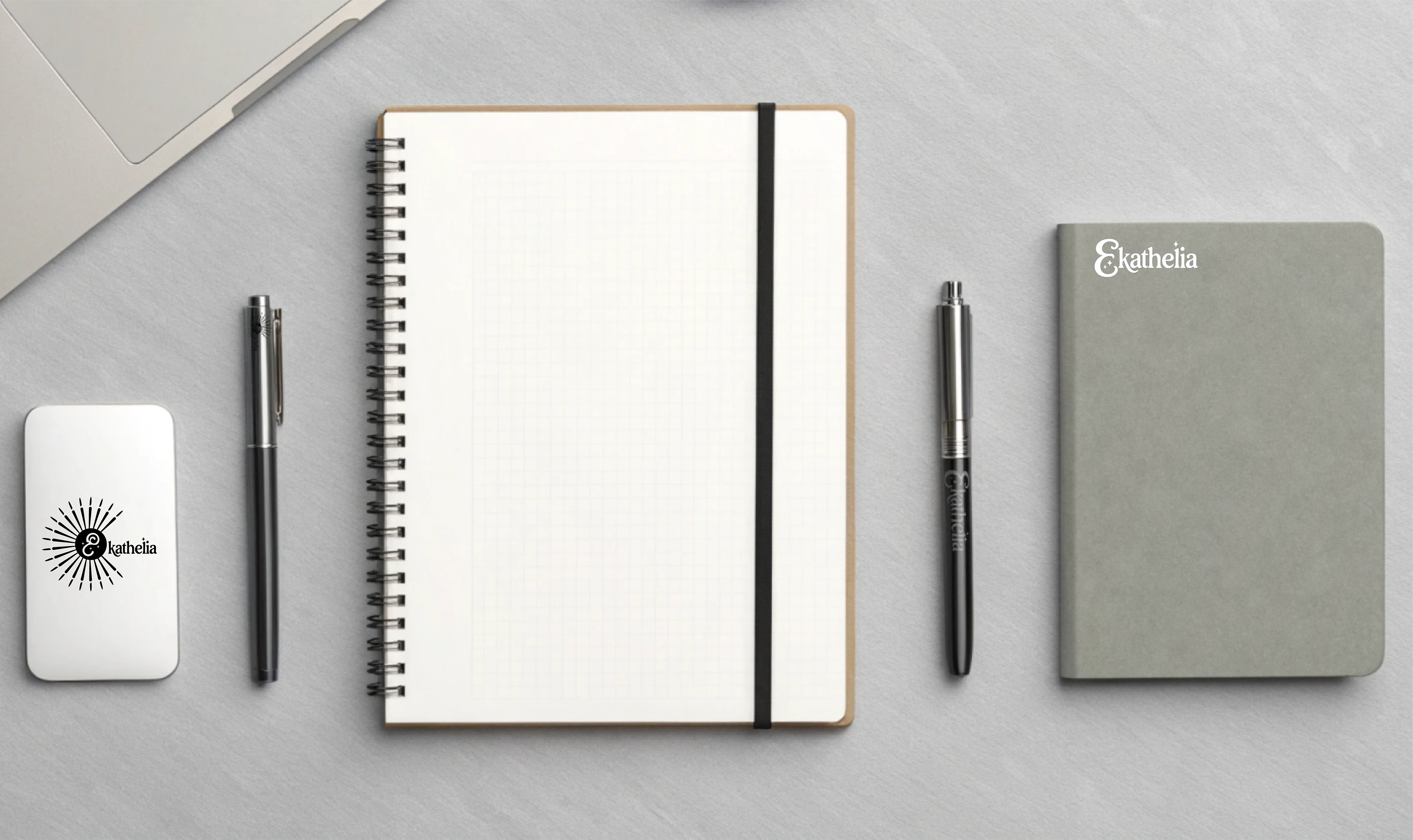 Ekathelia. Научно-технологичный логотип — Изображение №11 — Брендинг, Графика на Dprofile