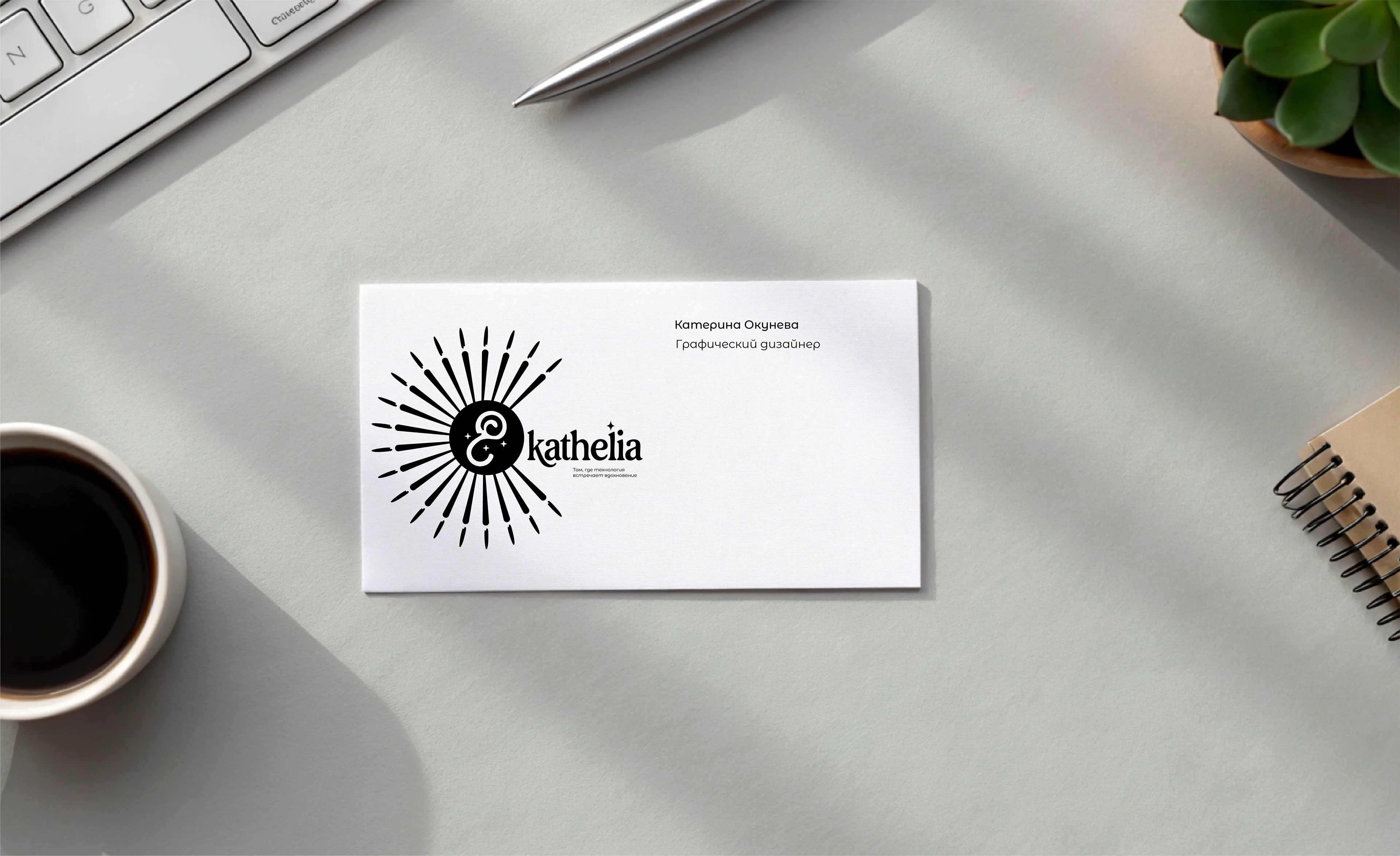 Ekathelia. Научно-технологичный логотип — Изображение №9 — Брендинг, Графика на Dprofile