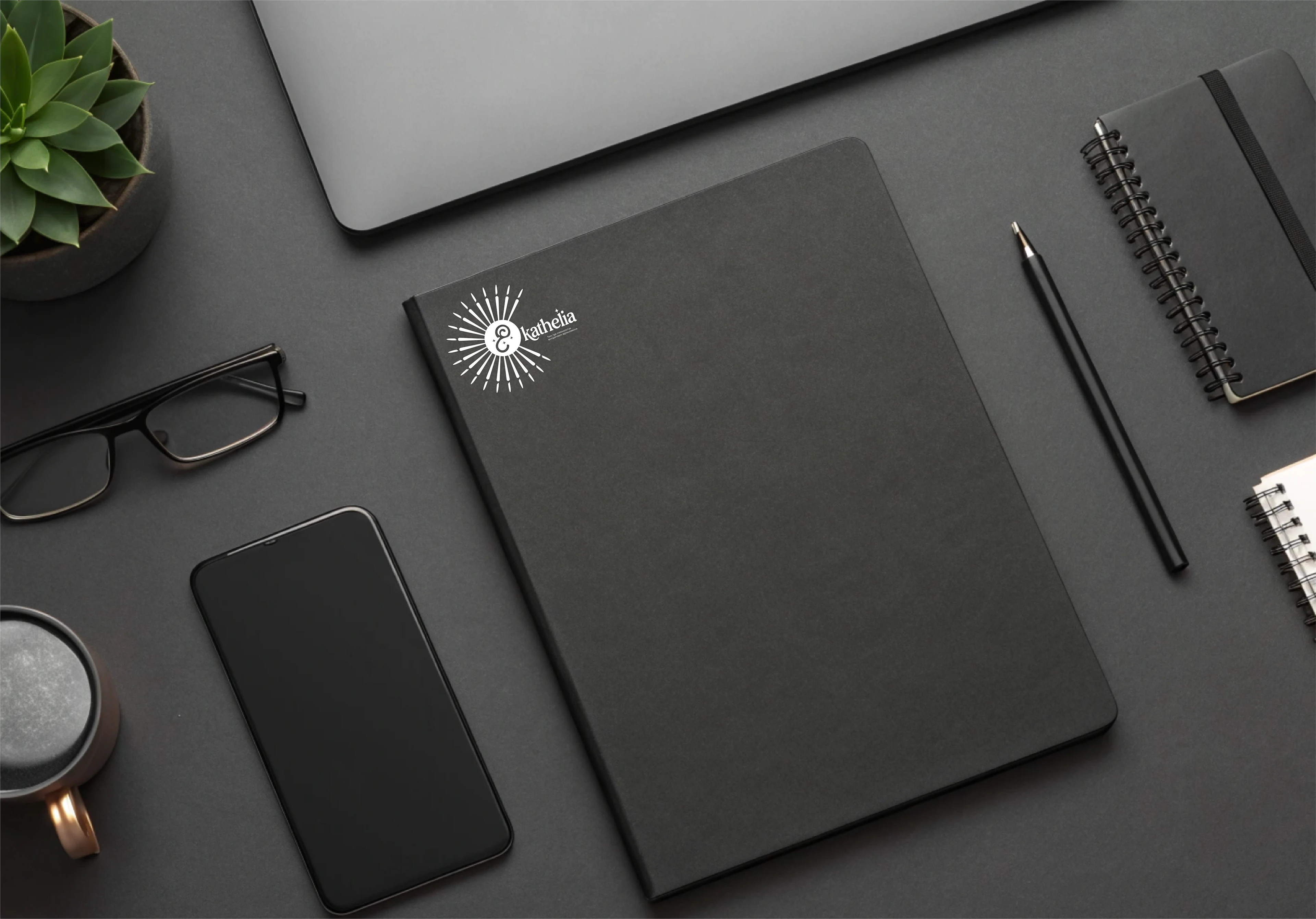 Ekathelia. Научно-технологичный логотип — Изображение №6 — Брендинг, Графика на Dprofile