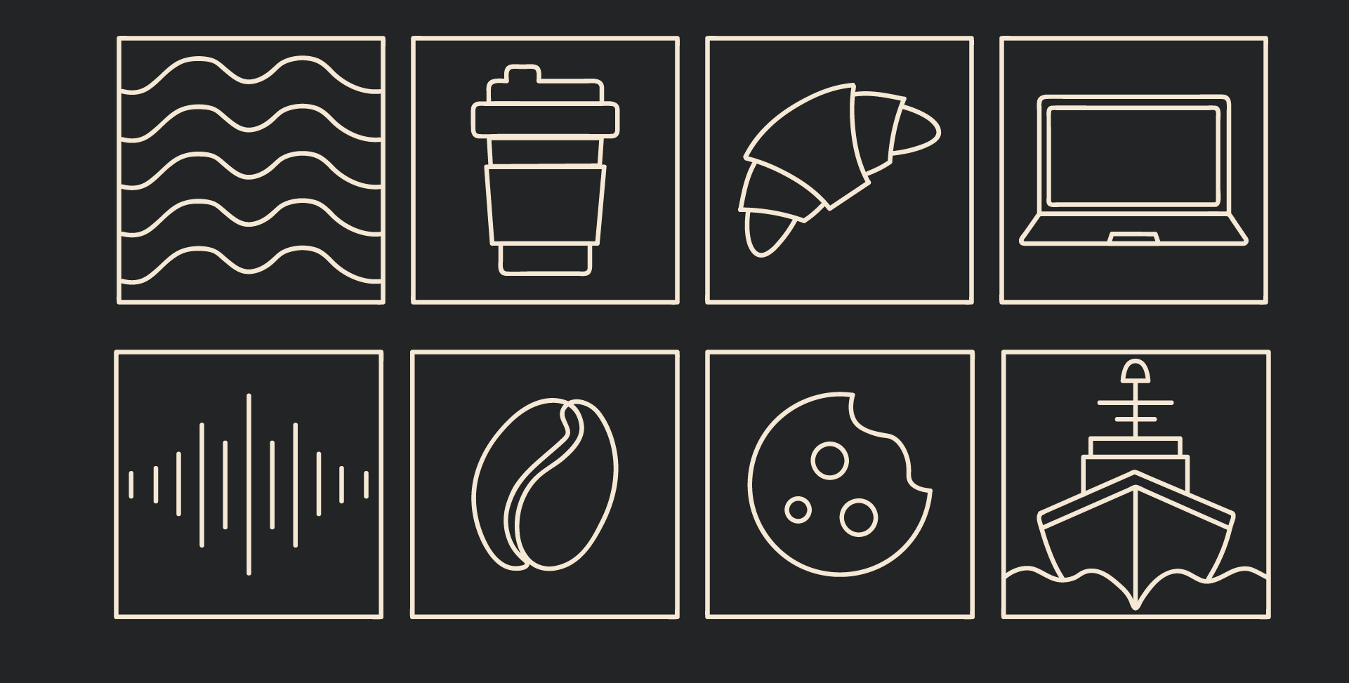 Aurora Coffee. Брендинг кофейни — Изображение №7 — Брендинг, Графика на Dprofile