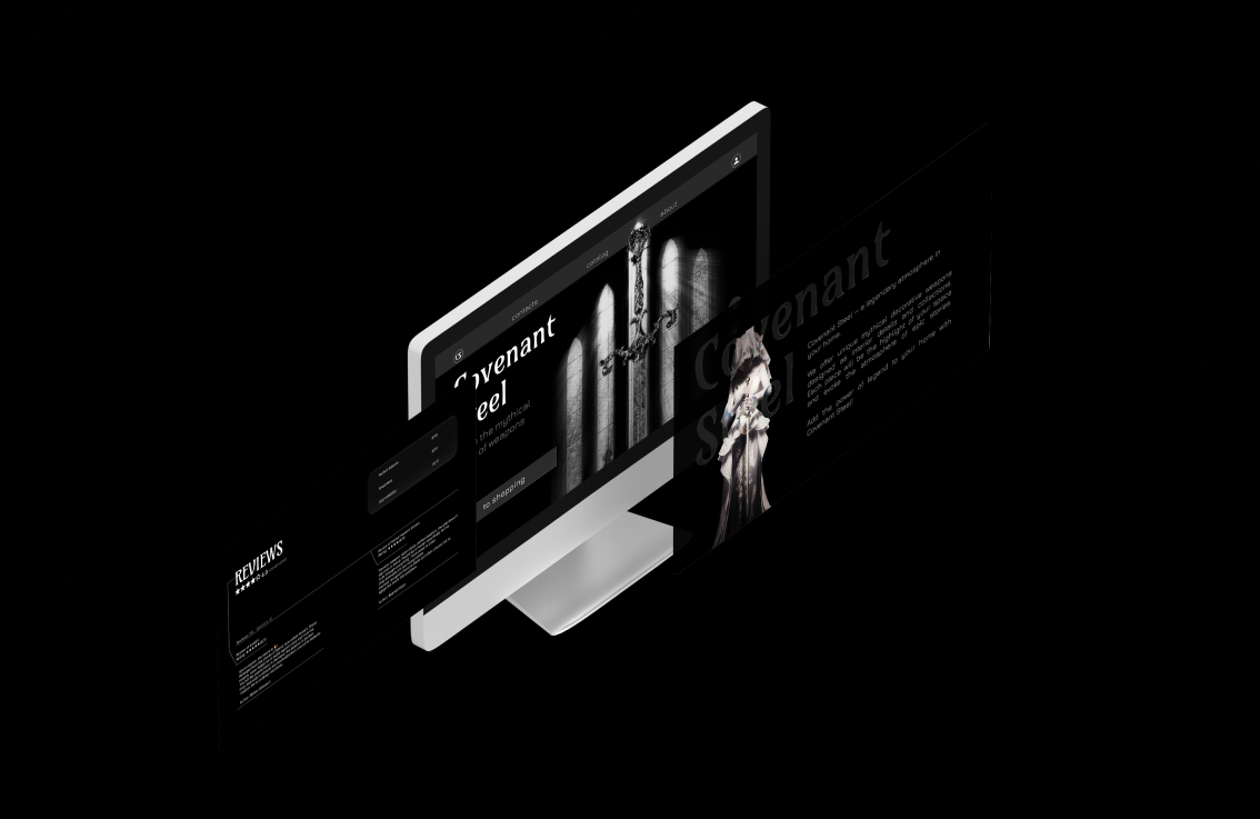 Covenant Steel — Изображение №9 — Интерфейсы, Брендинг на Dprofile