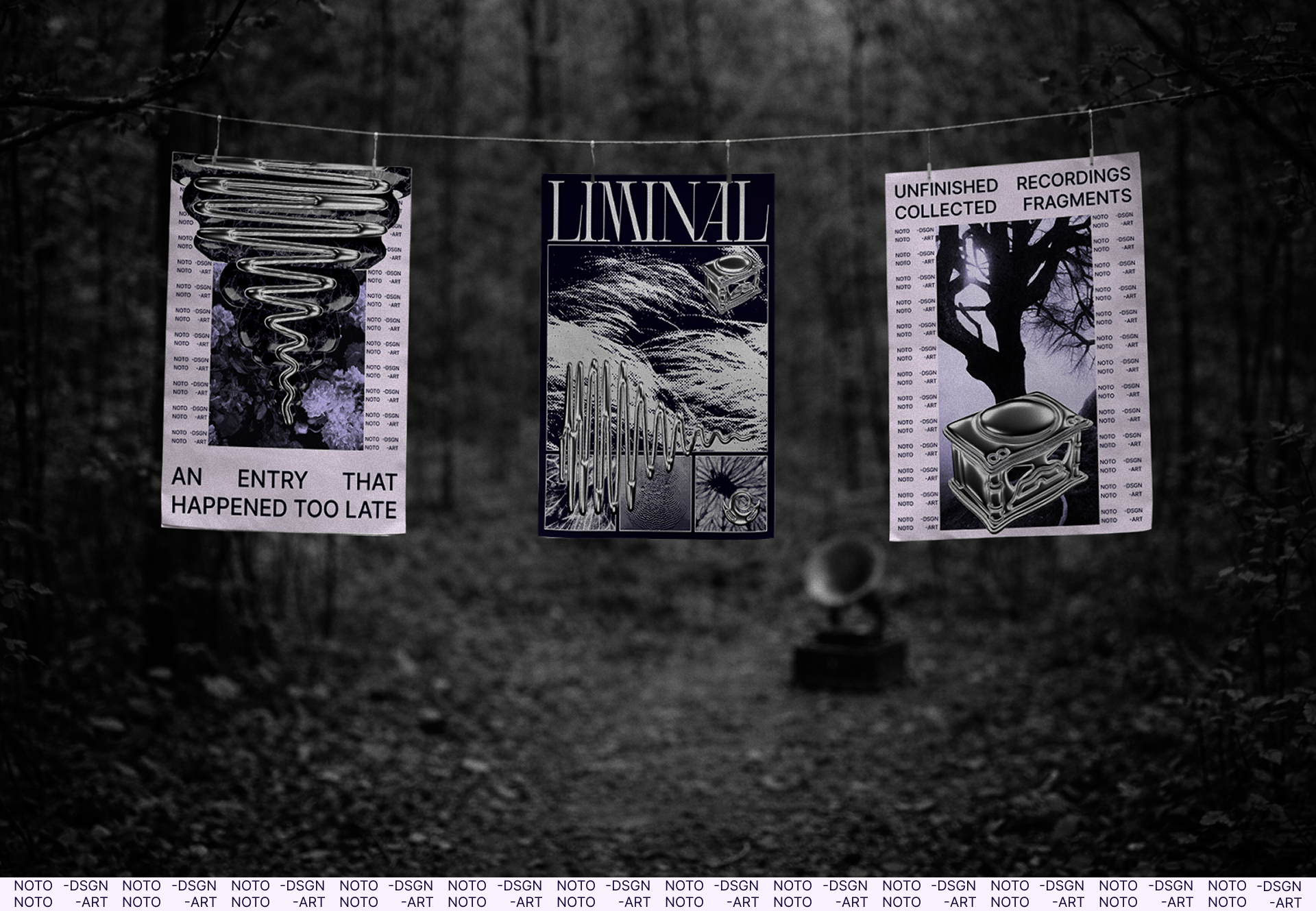 LIMINAL — арт-дирекшн, плакаты и веб-дизайн — Изображение №6 — Интерфейсы, Брендинг на Dprofile