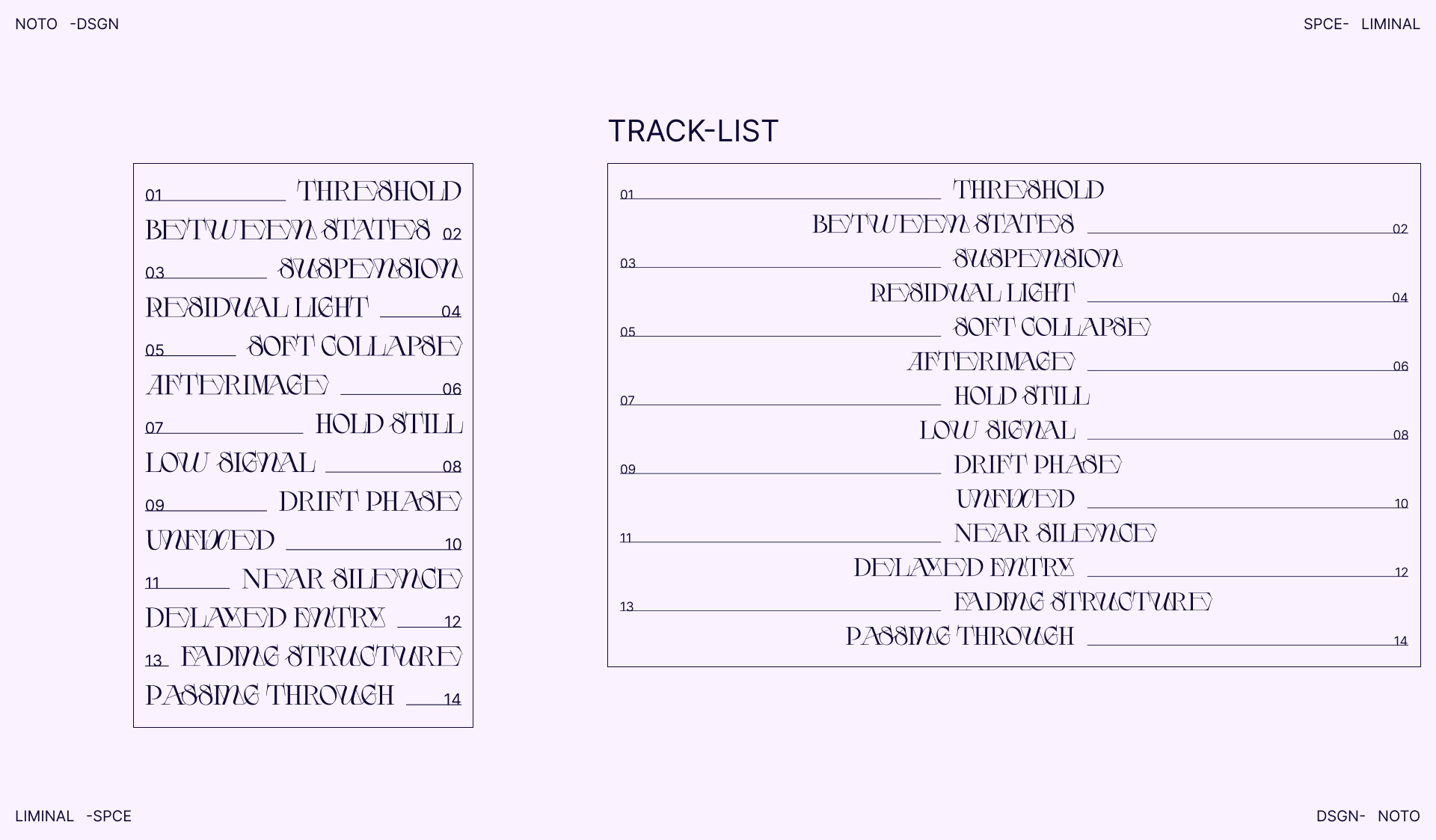 LIMINAL — арт-дирекшн, плакаты и веб-дизайн — Изображение №16 — Интерфейсы, Брендинг на Dprofile